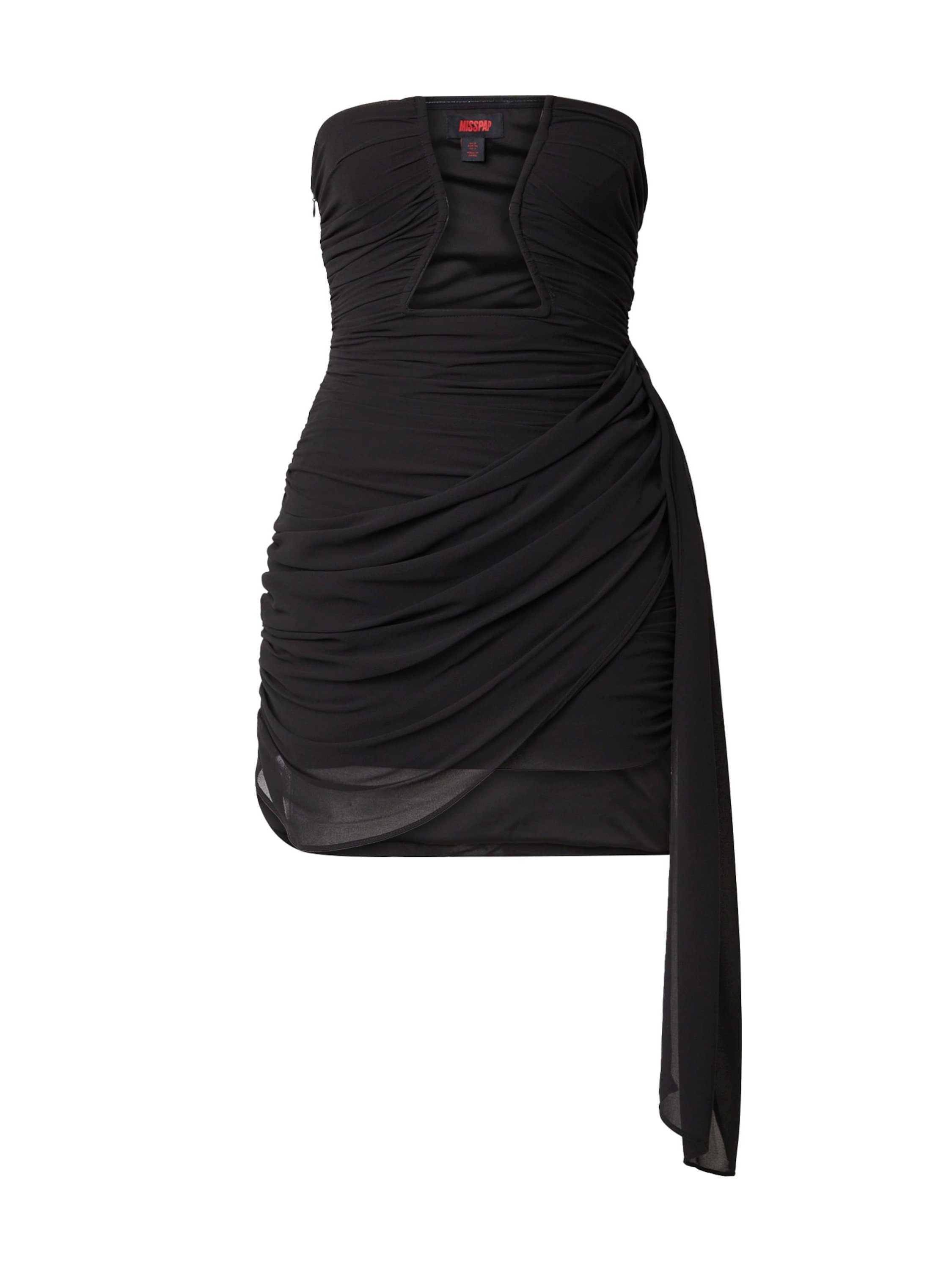 Misspap Minikleid (1-tlg) Drapiert/gerafft