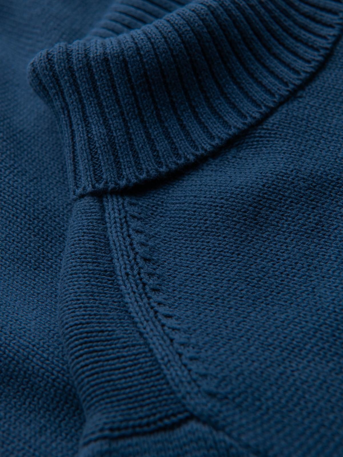 OMBRE Rollkragenpullover Strickpullover mit Rollkragen