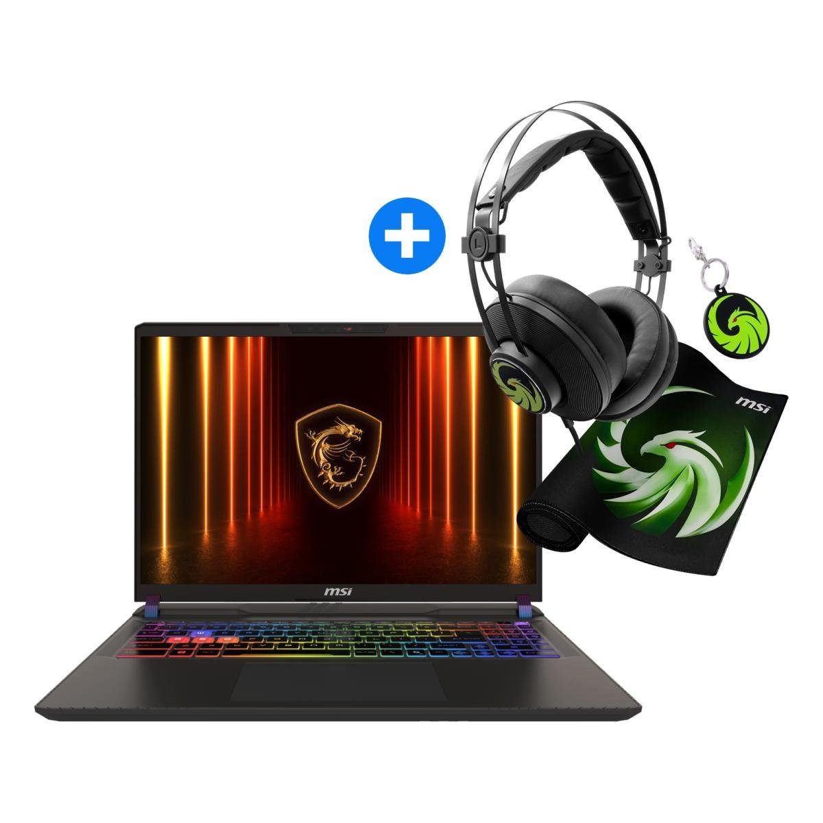 MSI Vector 16 HX AI A2XWHG-476 Gaming-Notebook (40.64 cm/16 Zoll, Intel Core Ultra 9 275HX, RTX 5070 Ti, 4000 GB SSD)