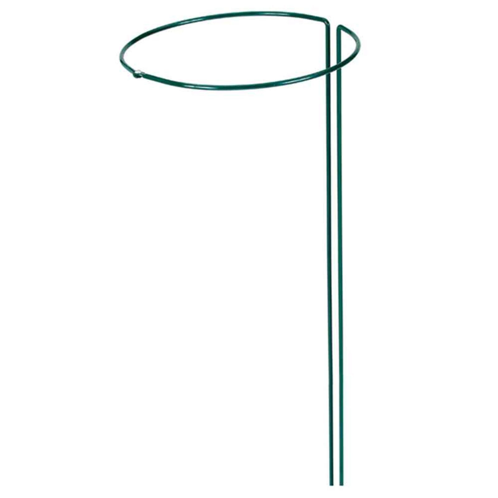 Siena Garden Rankhilfe Strauchstütze 100 cm/6 mm, vollrund verstellbar, grün lackiert