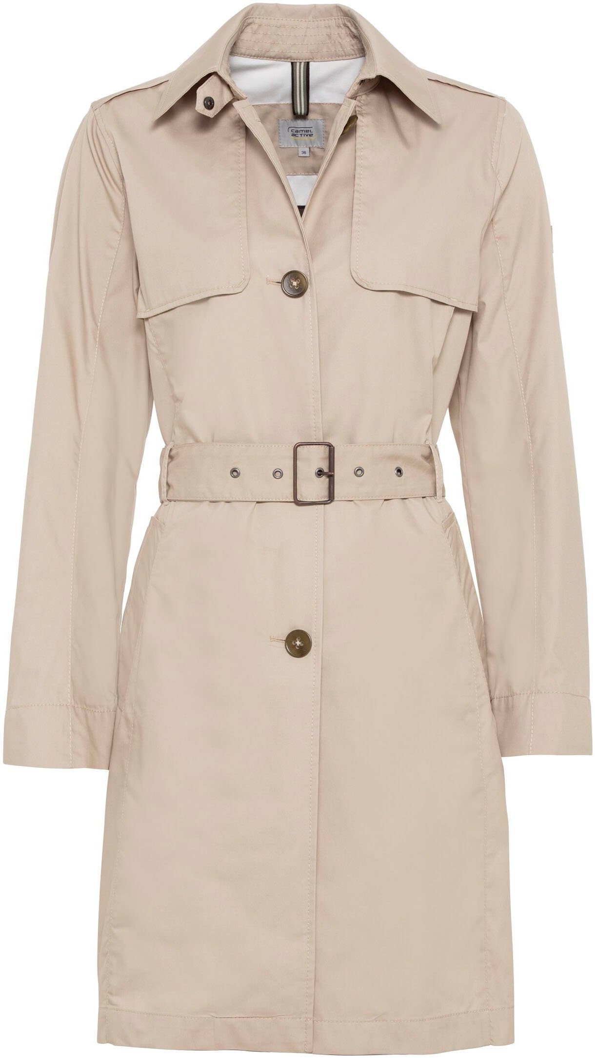 active Trenchcoat camel beige