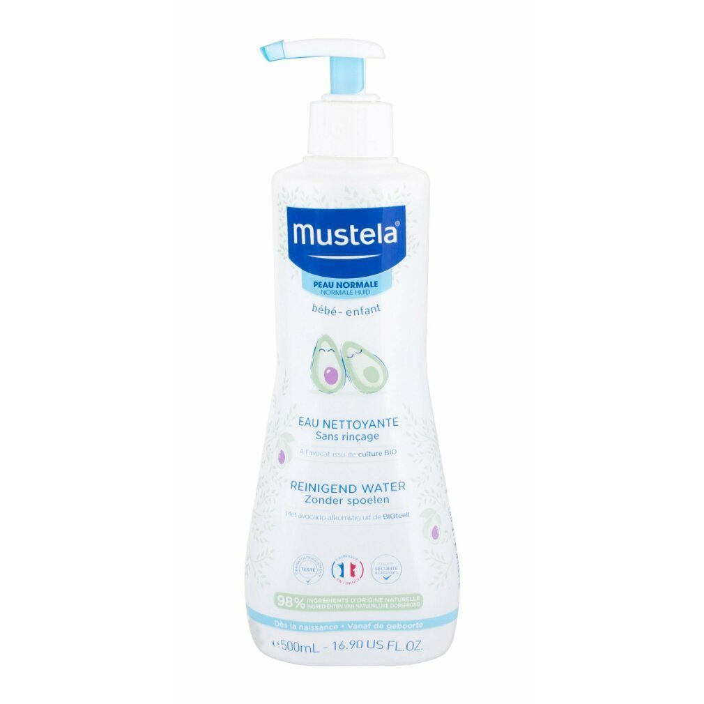 Mustela Bademilch BÉBÉ ml water cleansing 500
