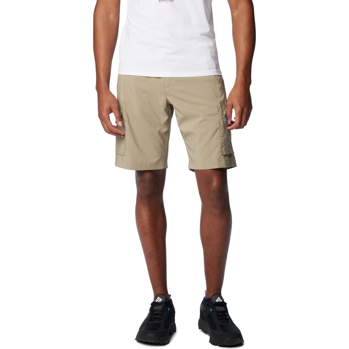 Columbia Shorts Silver Ridge Utility Cargo Short Vielseitige Cargo-Shorts mit Sonnenschutz, schweißableitendem