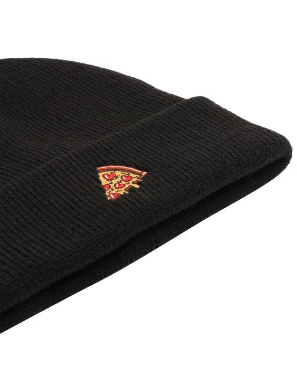 iriedaily Strickmütze Mütze Iriedaily Pizza Love doppelt gelegter Umschlag