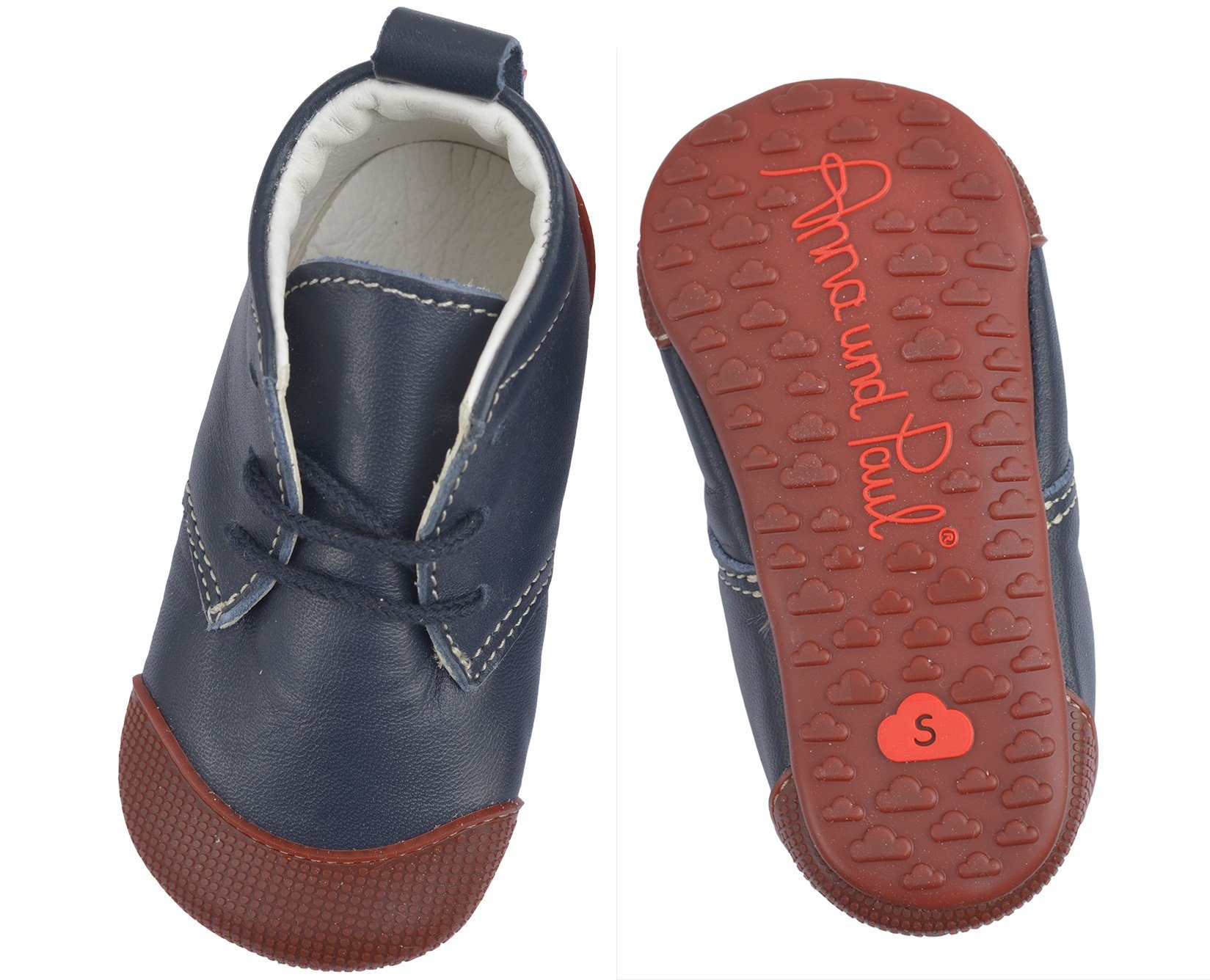 Anna und Paul Anna und Paul 1264 Robbi Пинетки  Krabbelschuh