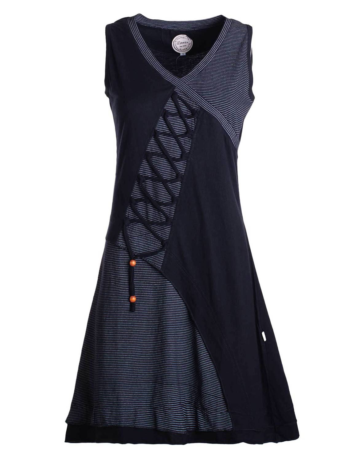 Vishes Sommerkleid Asymmetrisches Damen Sommer Kleid Baumwoll-Keid Shirt-Kl günstig online kaufen