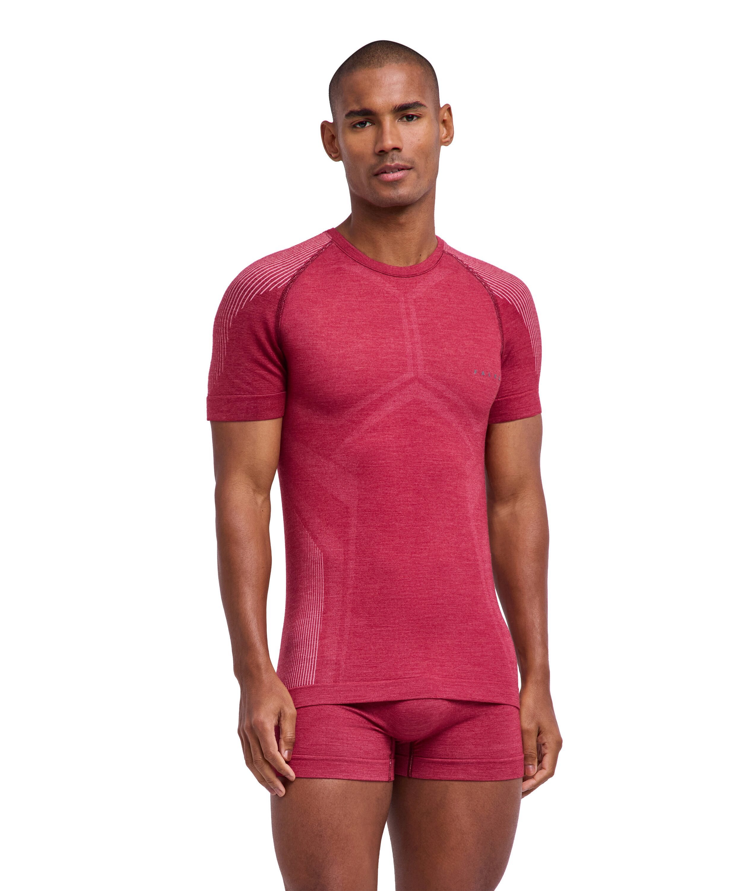 FALKE T-Shirt FALKE Underwear - Kurzarmshirt Wool-Tech Light (1-tlg., 1) aus Merinowolle für warme bis kalte Temperaturen