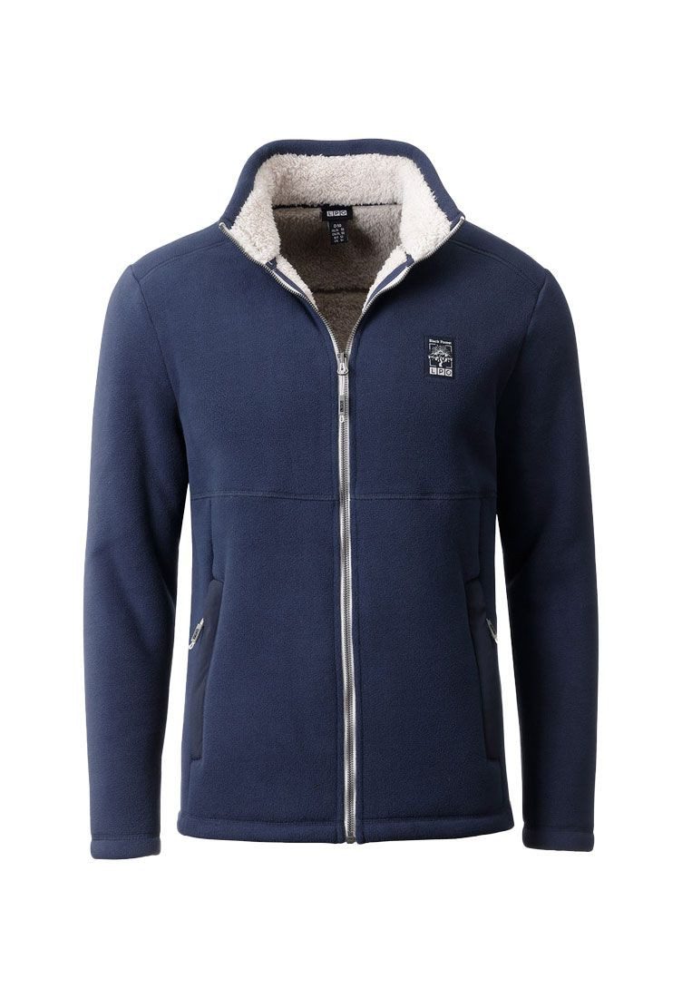 LPO Fleecejacke "REECE MN", Stehkragen, mit Langhaarfleece gefüttert günstig online kaufen