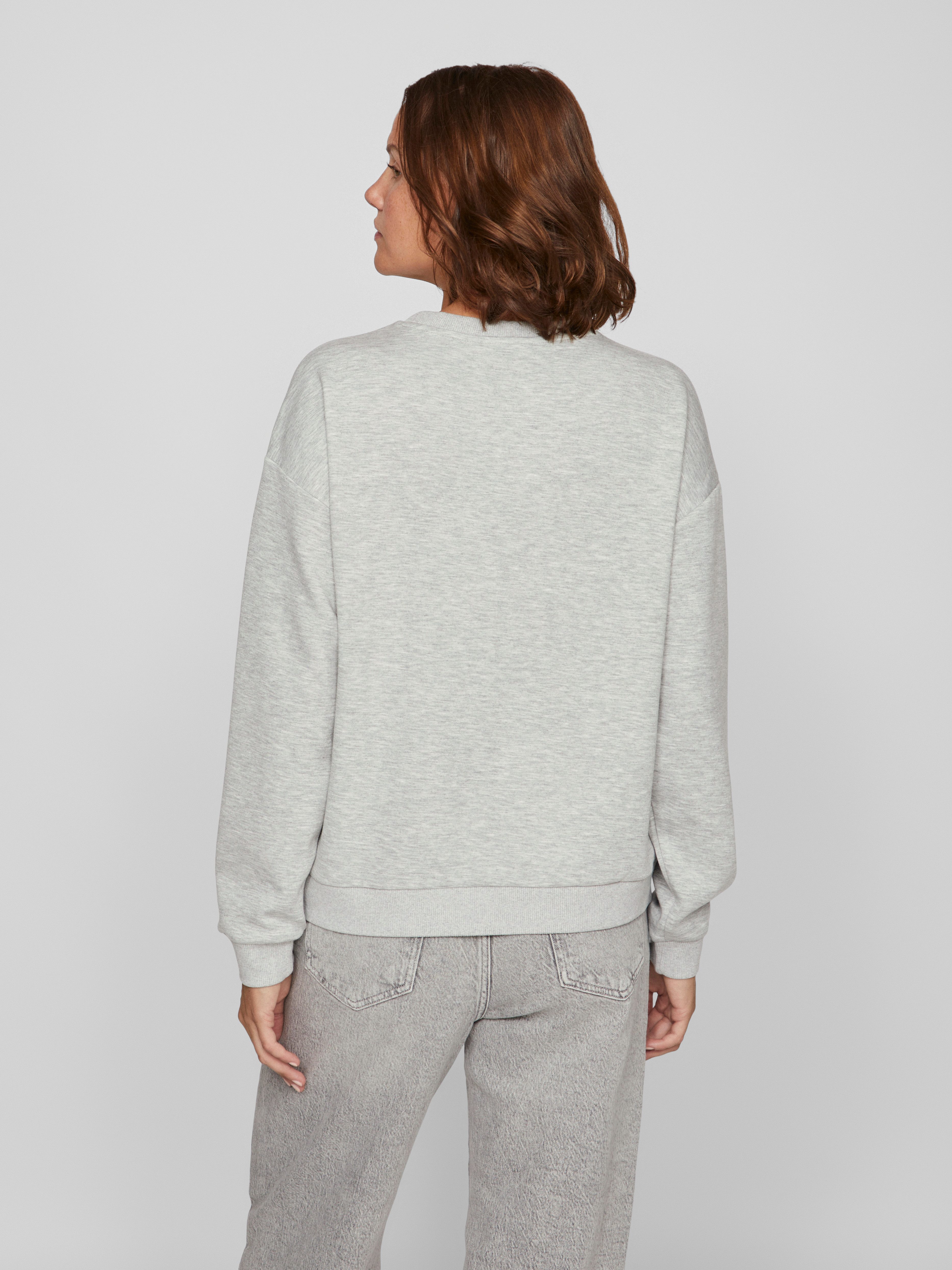 Vila Sweatshirt VISANDY L/S SWEAT TOP - NOOS Viskosemischung, regular fit