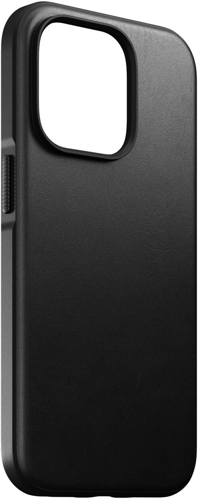 Nomad Handyhülle Modern Leather Case iPhone 14 Pro, Polycarbonat und hochwertigem Echtleder