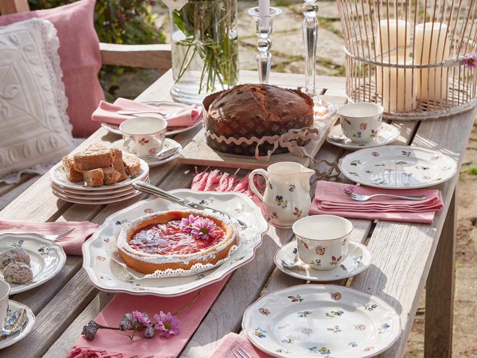 Villeroy & Boch Teller-Set Petite Fleur Frühstücksteller 21cm Set6, Premium Porcelain – Bild 4 von 5