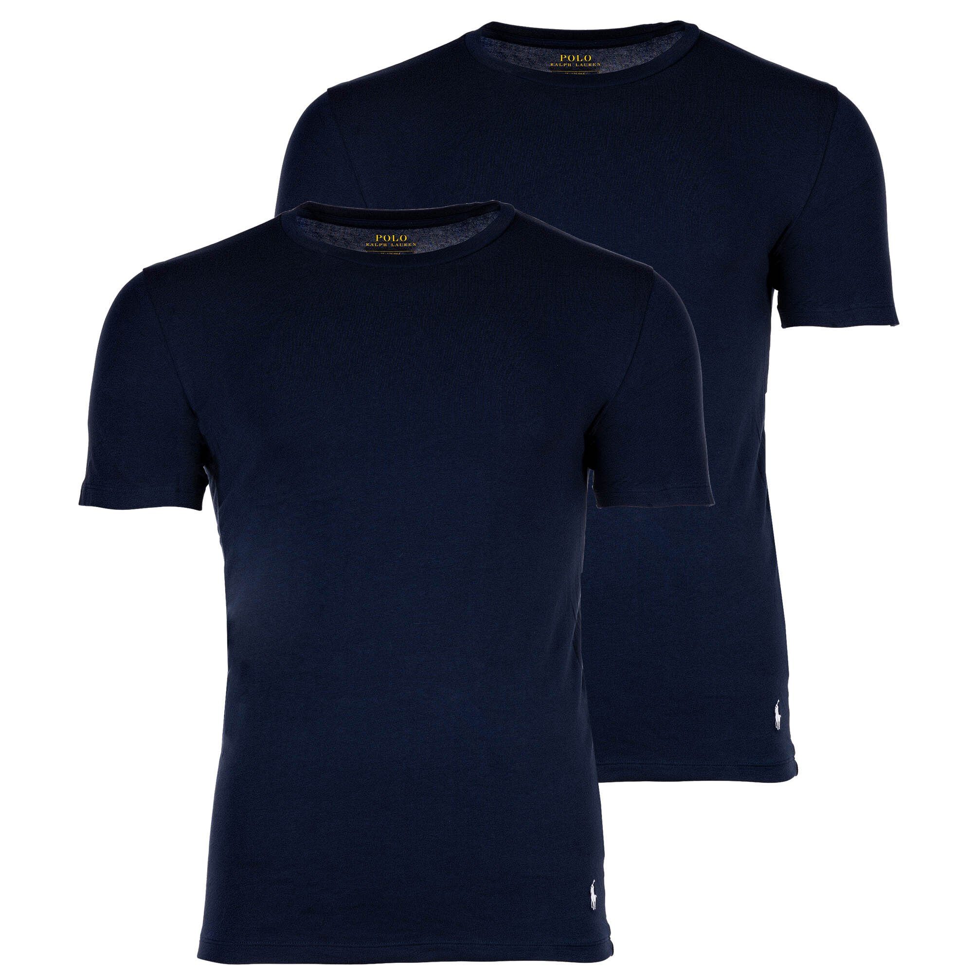 Polo Ralph Lauren T-Shirt Herren T-Shirts, 2er Pack - CLASSIC-2 PACK-CREW Dunkelblau