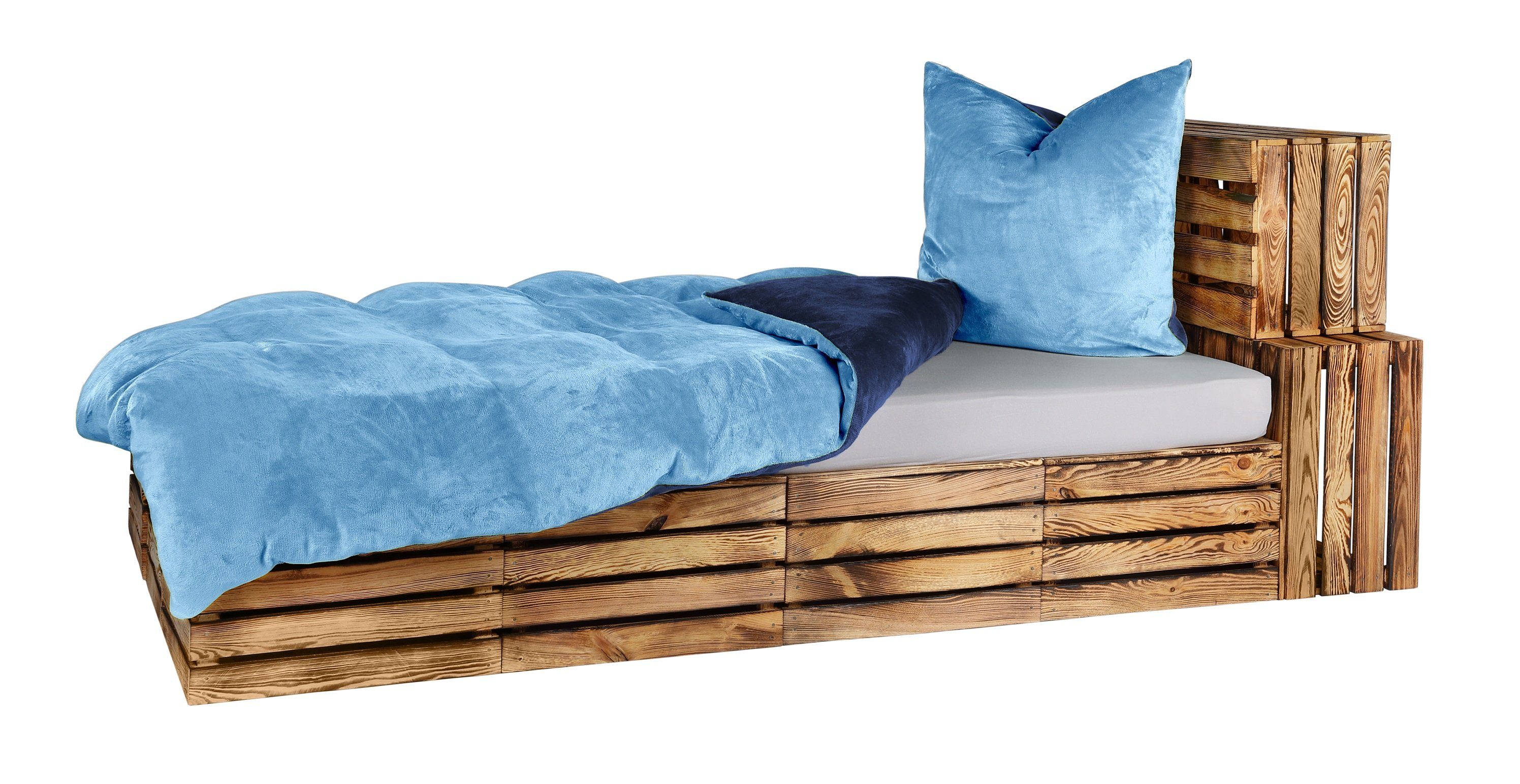 One Home Wendebettwäsche Cashmere Touch, Mikrofaser, 2 teilig, Nicki-Qualität