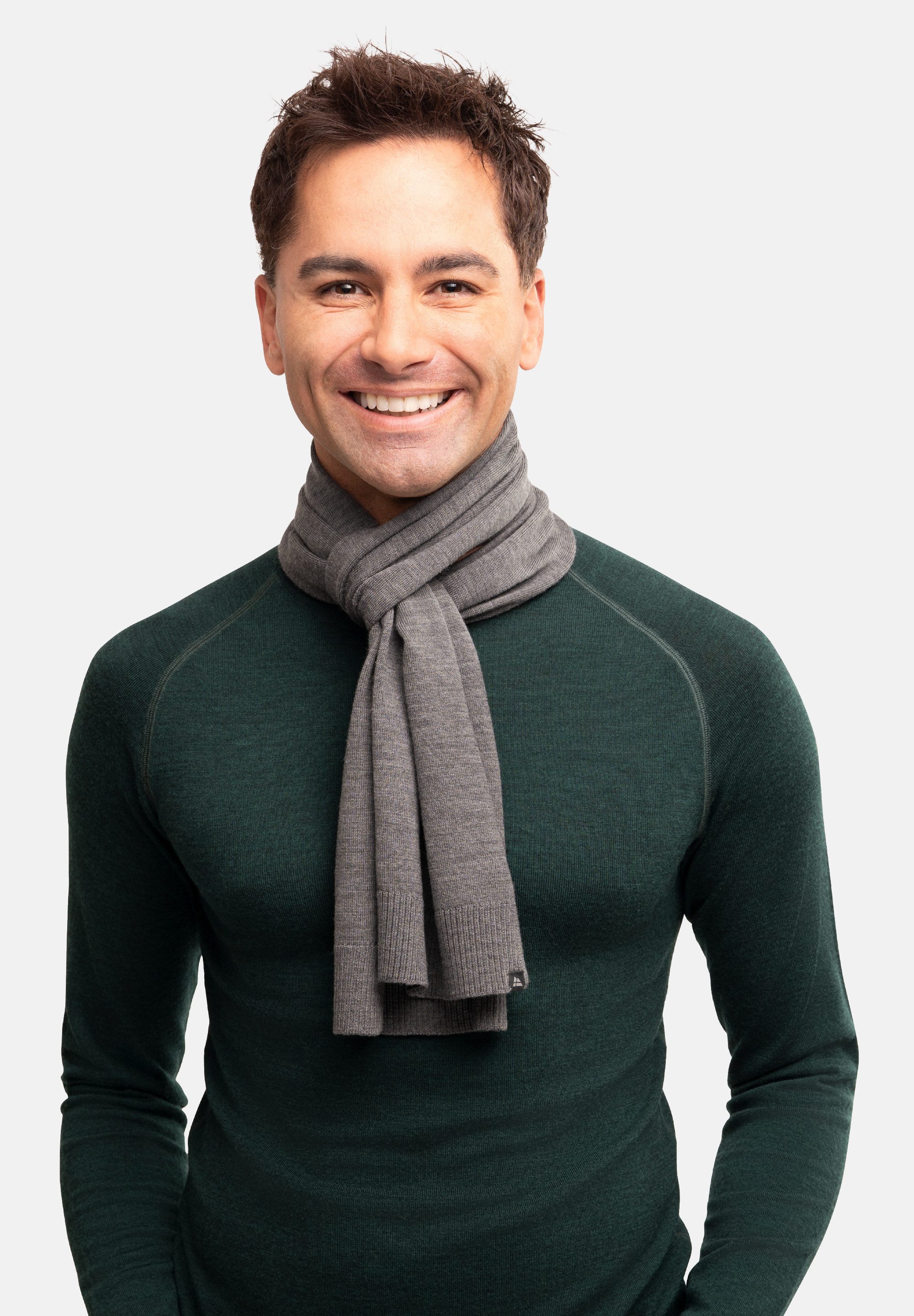 DANISH ENDURANCE Wollschal Merino, Für Damen & Herren, vielseitiger Merino Schal, wärmend & juckfrei