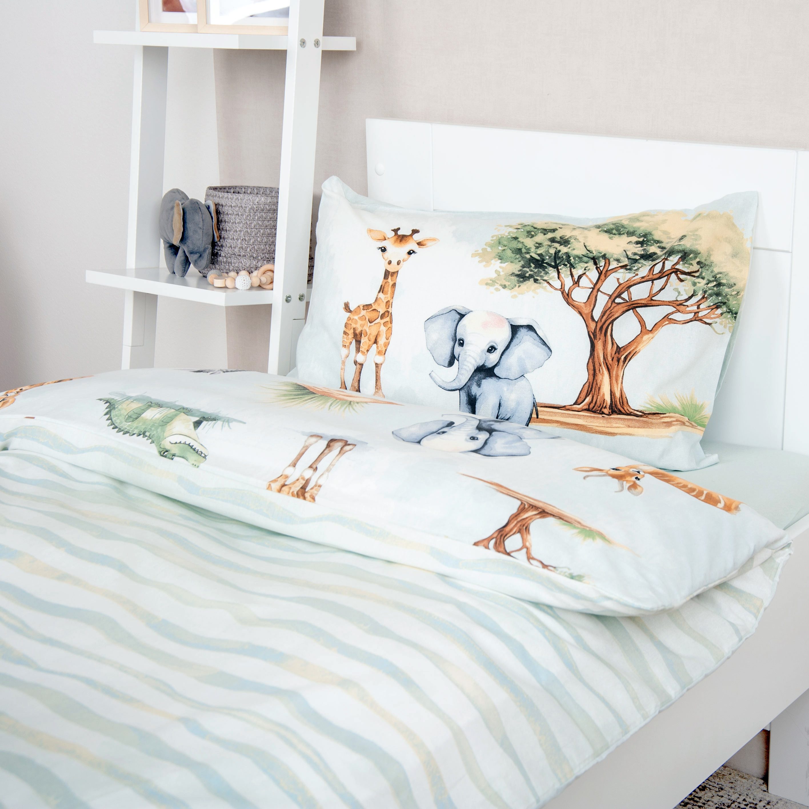 Baby Best Babybettwäsche Baby Best Safari, Renforcé, 2 teilig – Bild 4 von 4