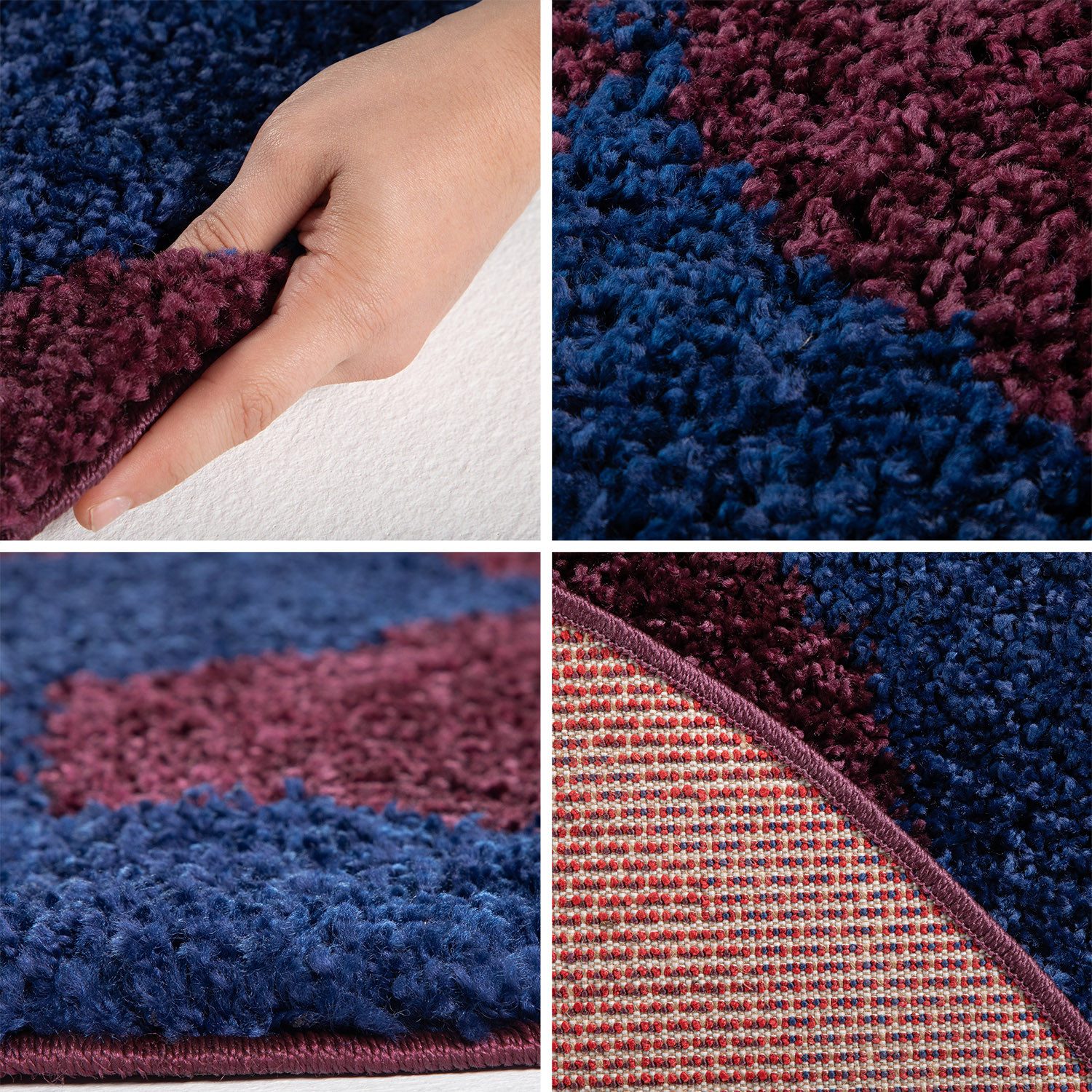 Carpettex Kinderteppich Fußball-Design, Rund, Höhe: 30 mm, Kinder Teppich Fußball-Form Kinderzimmer versch.farben und größen