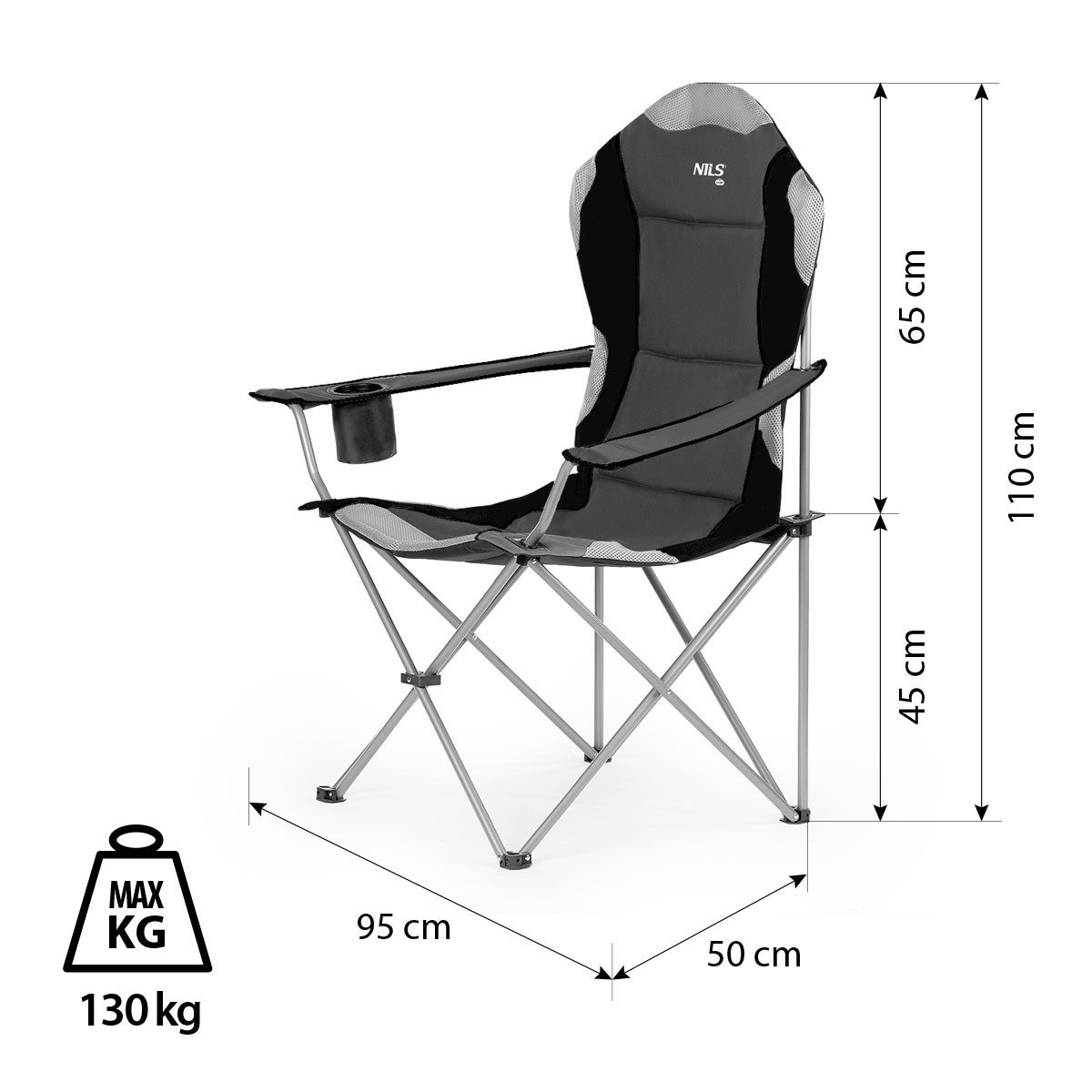 NILS CAMP Campingstuhl faltbarer Stuhl Outdoorstuhl günstig online kaufen