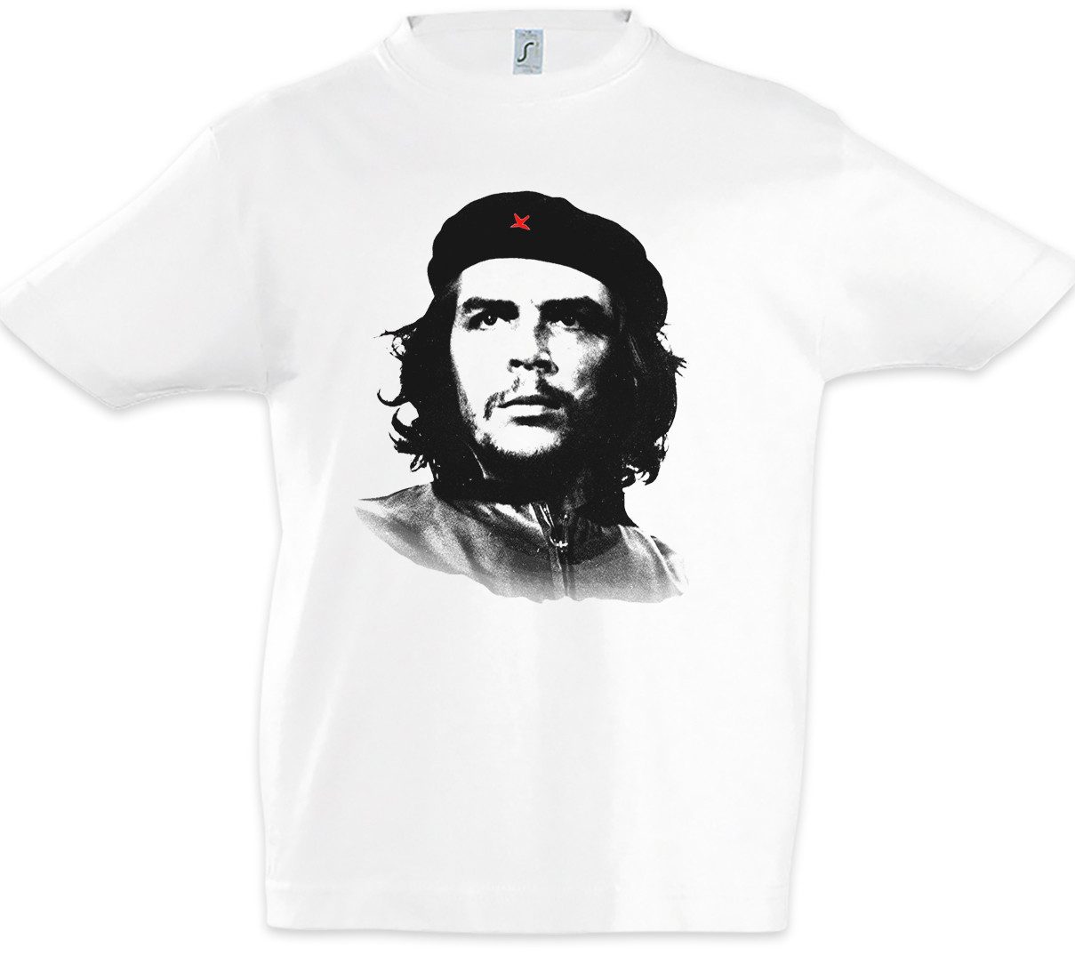 Print-Shirt Classic Che Guevara Portrait II Kinder T-Shirt Fidel El Caballo Castro
