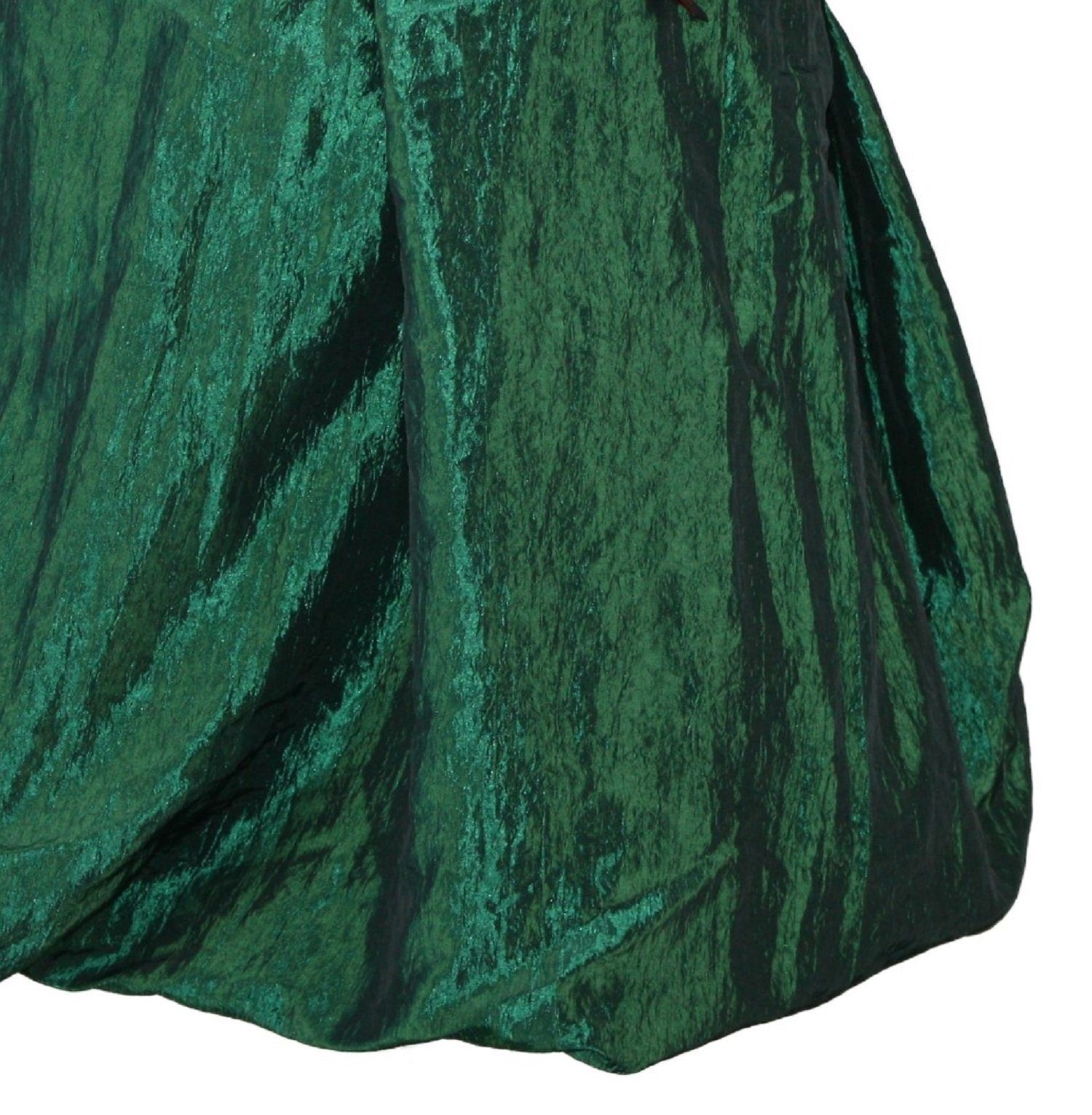 dunkle design Ballonrock A-Linie Taft 65cm Uni oder Bestickt elastischer Bund