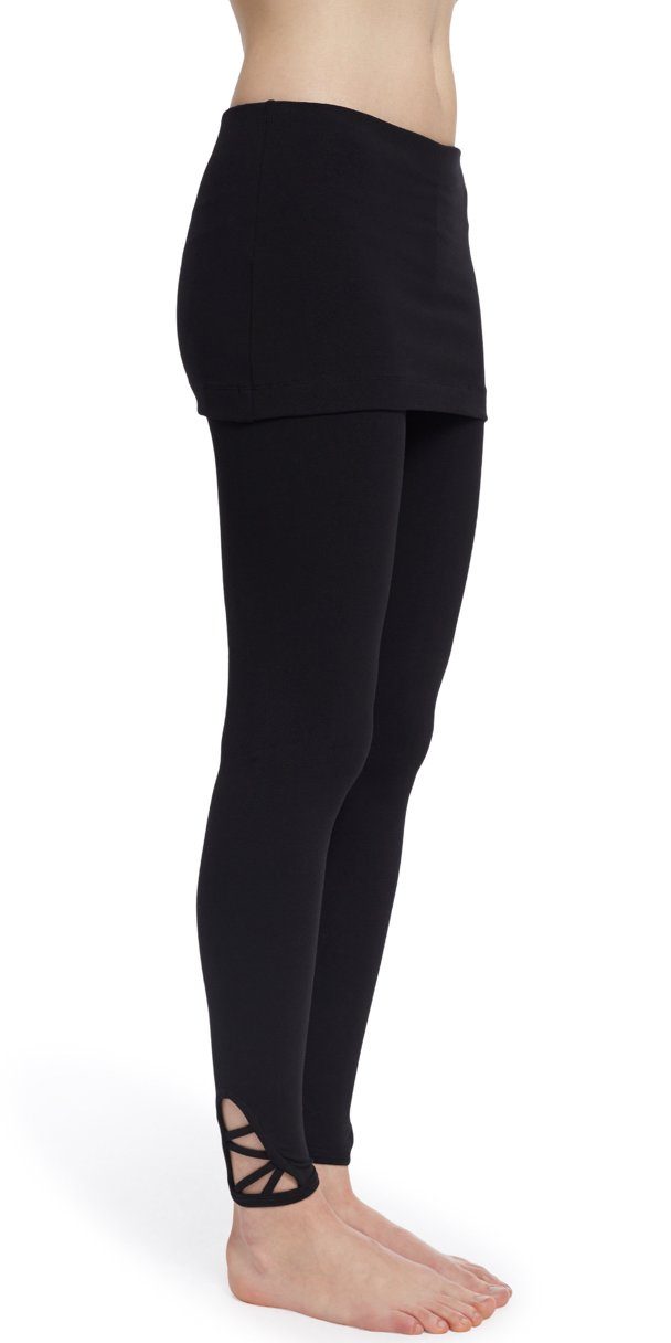 Yogaleggings Schwarz Yogaleggings ESPARTO Mala