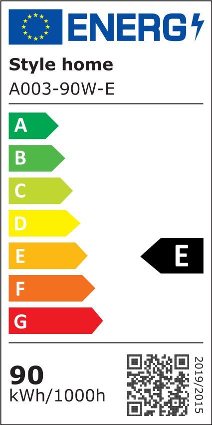 Energieeffizienzklasse: 