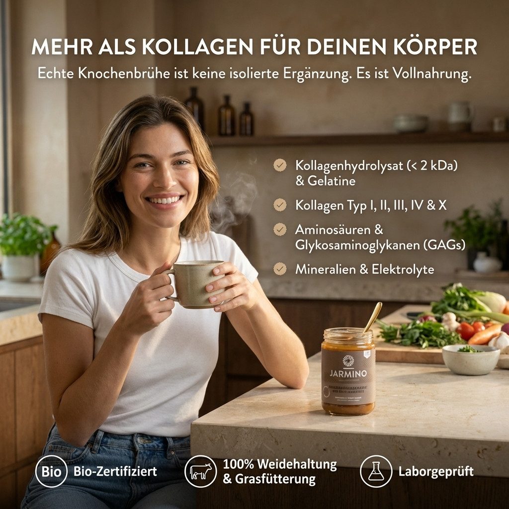 JARMINO Knochenbrühen-Konzentrat Rind (bio) flüssiges Konzentrat, 1 er 220 g