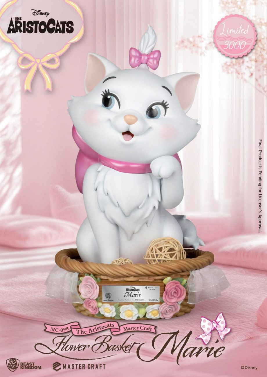 Beast Kingdom Toys Merchandise-Figur Aristocats Master Craft Statue Flower Basket Marie 32 cm