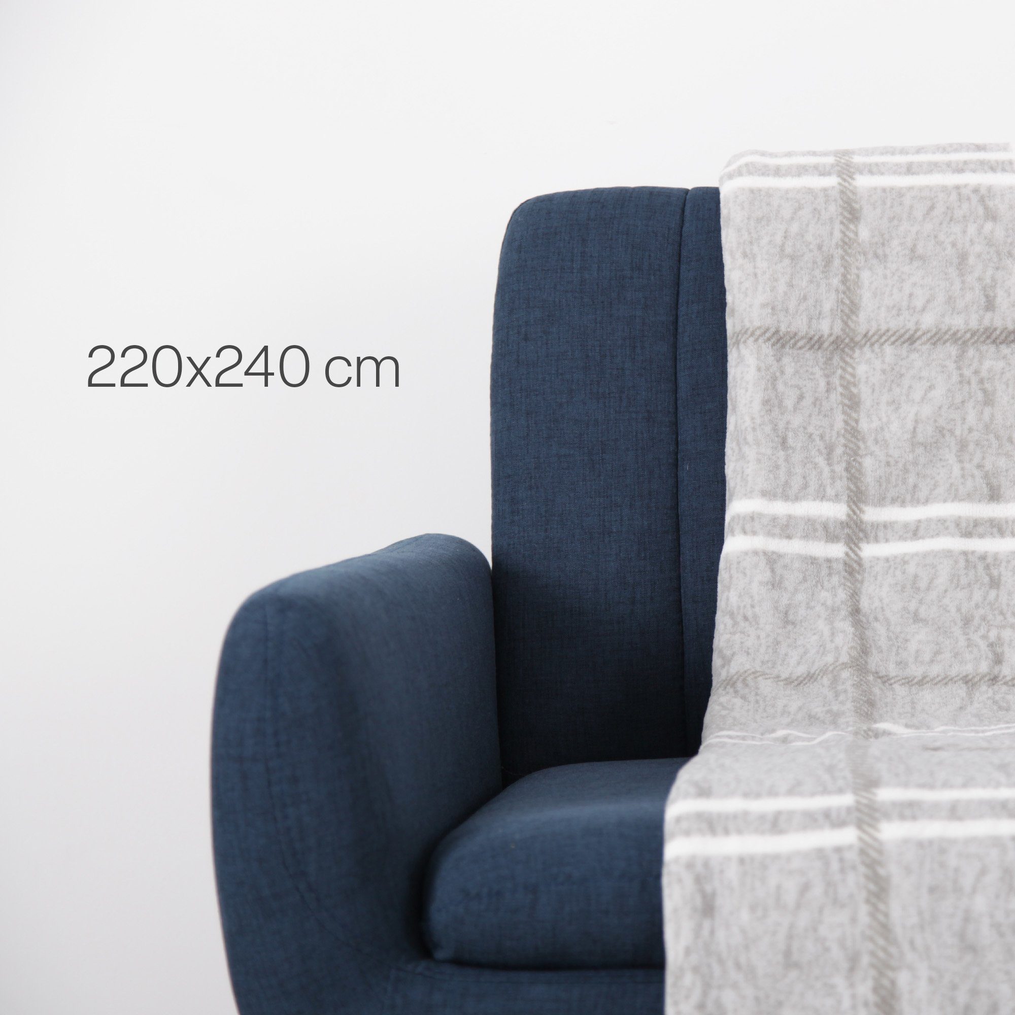 Wohndecke Karo Schmusedecke, Bestlivings, Kuscheldecke XXL günstig online kaufen