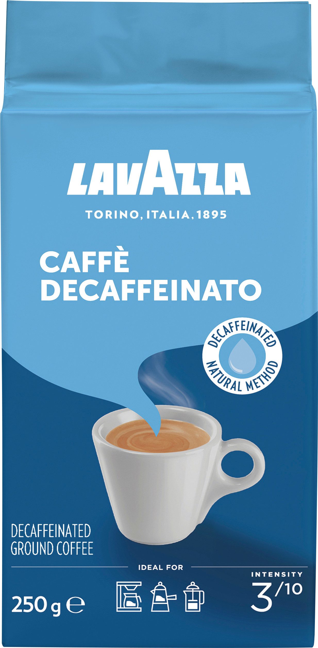 Lavazza Kaffee, Lavazza Caffe Decaffeinato gemahlen