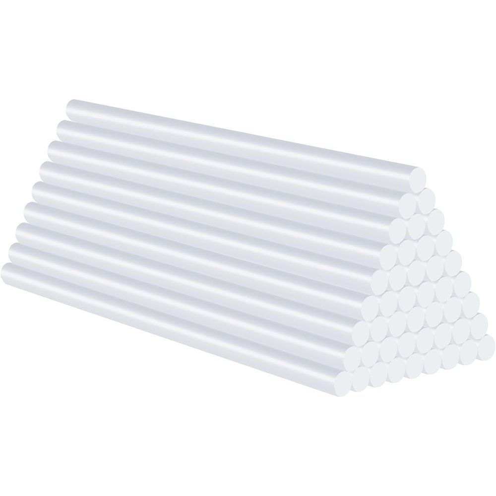 NUODWELL Heißklebestift 50 stück Heißklebesticks 11 x 190 mm, klebestifte für Heißklebepistole, (1kg, für Heimwerken Reparieren zum Kleben von Holz, Kunststoff, Keramik)