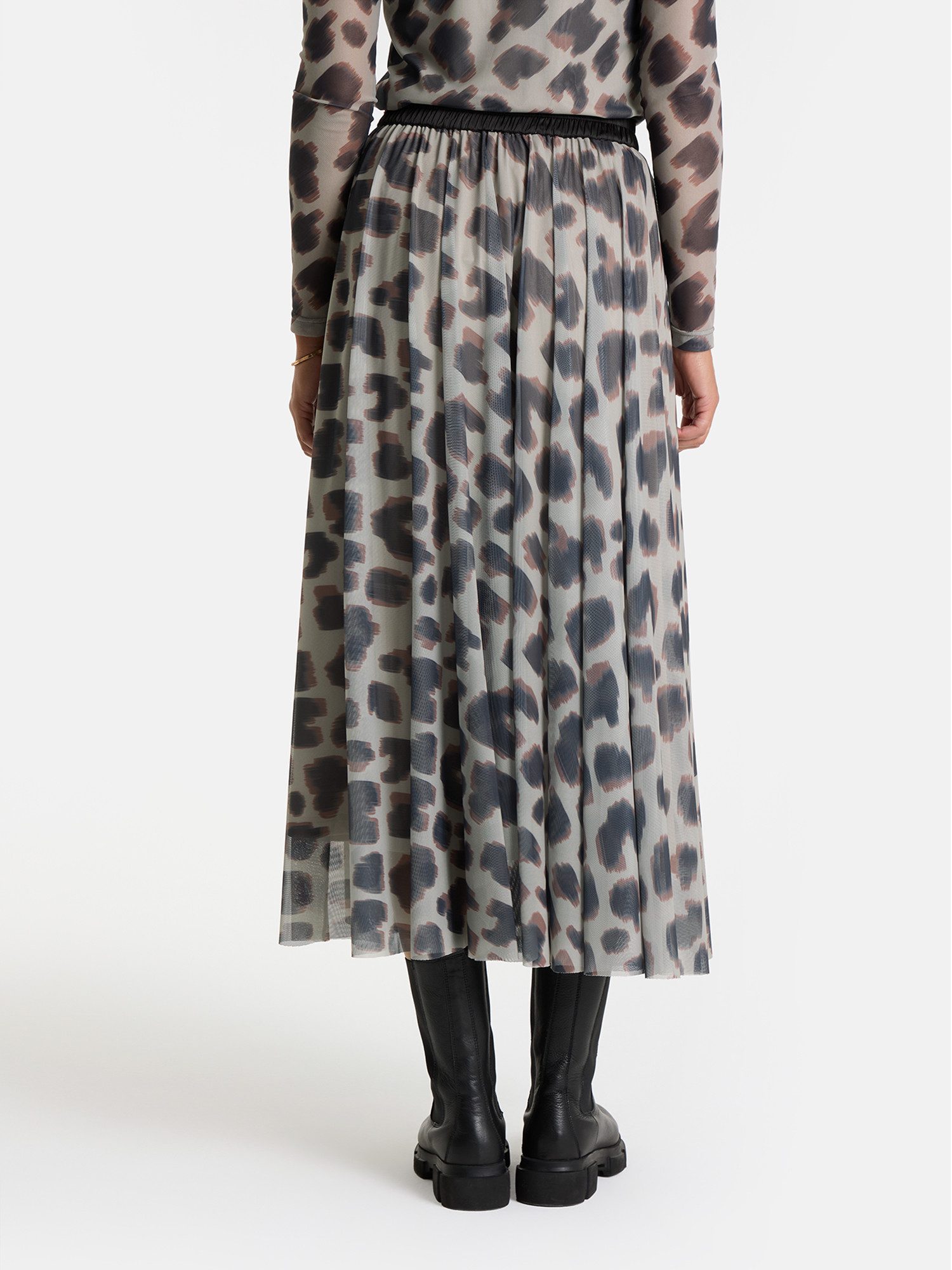 Lieblingsstück Midirock RebiaL in Mesh-Optik günstig online kaufen