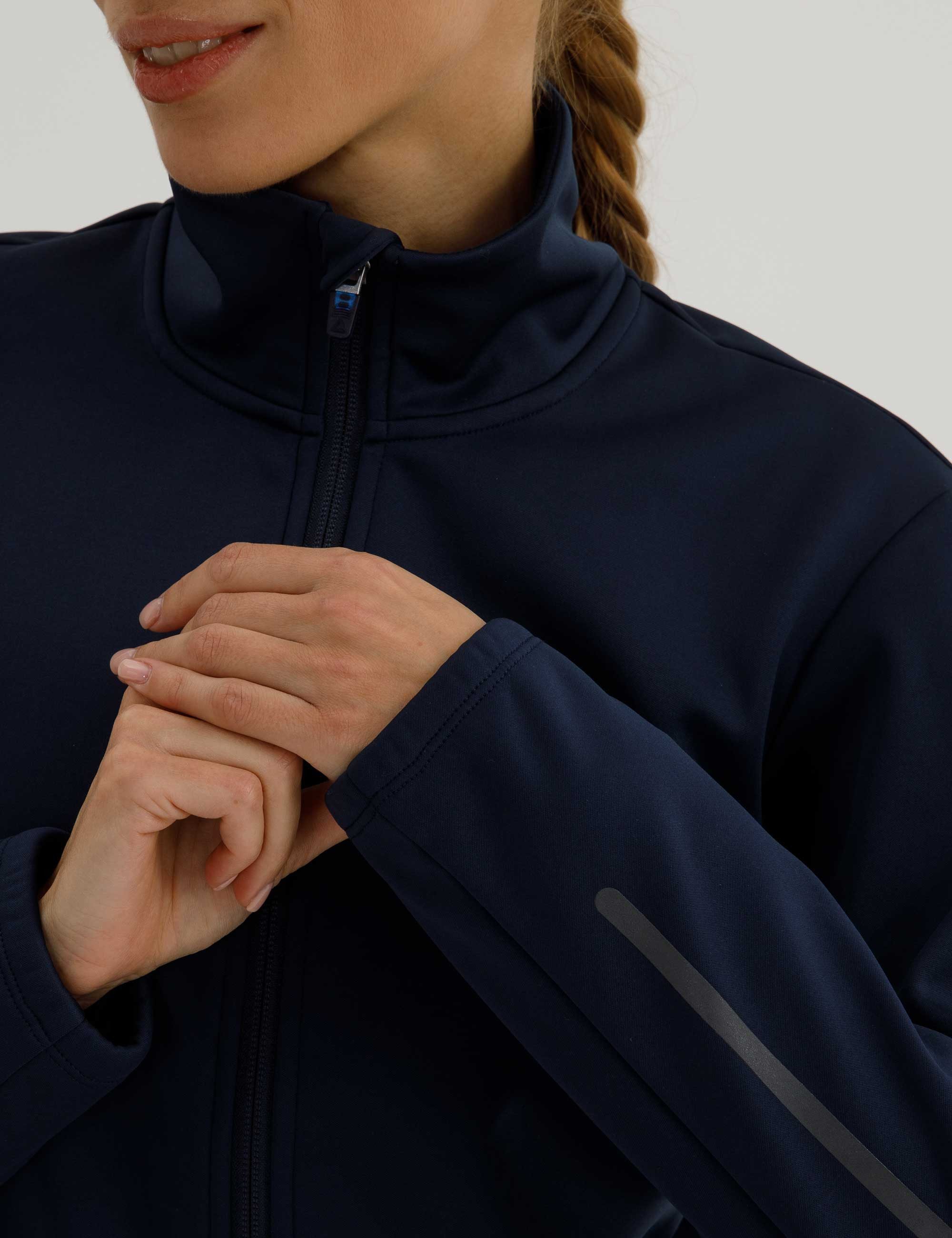 Airtracks Fahrradjacke Damen Winter Thermo Softshell Fahrradjacke Aktive Comfort Line (Softshell - Wind und Wasserdicht, Funktions Jacke) für die kalte Jahresze – Bild 4 von 5