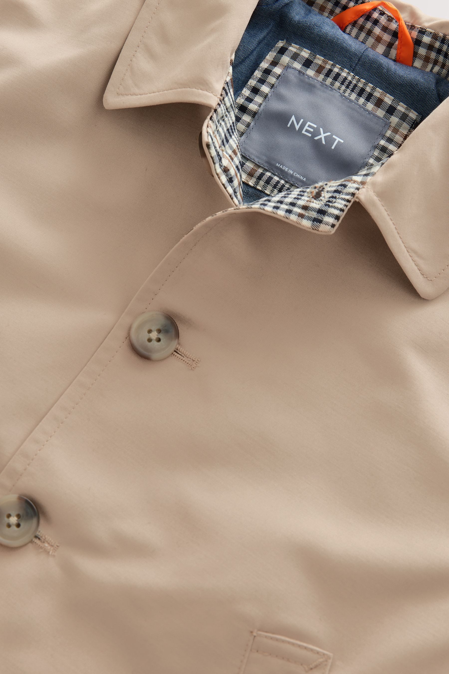Kurzmantel Wasserabweisender Trenchcoat