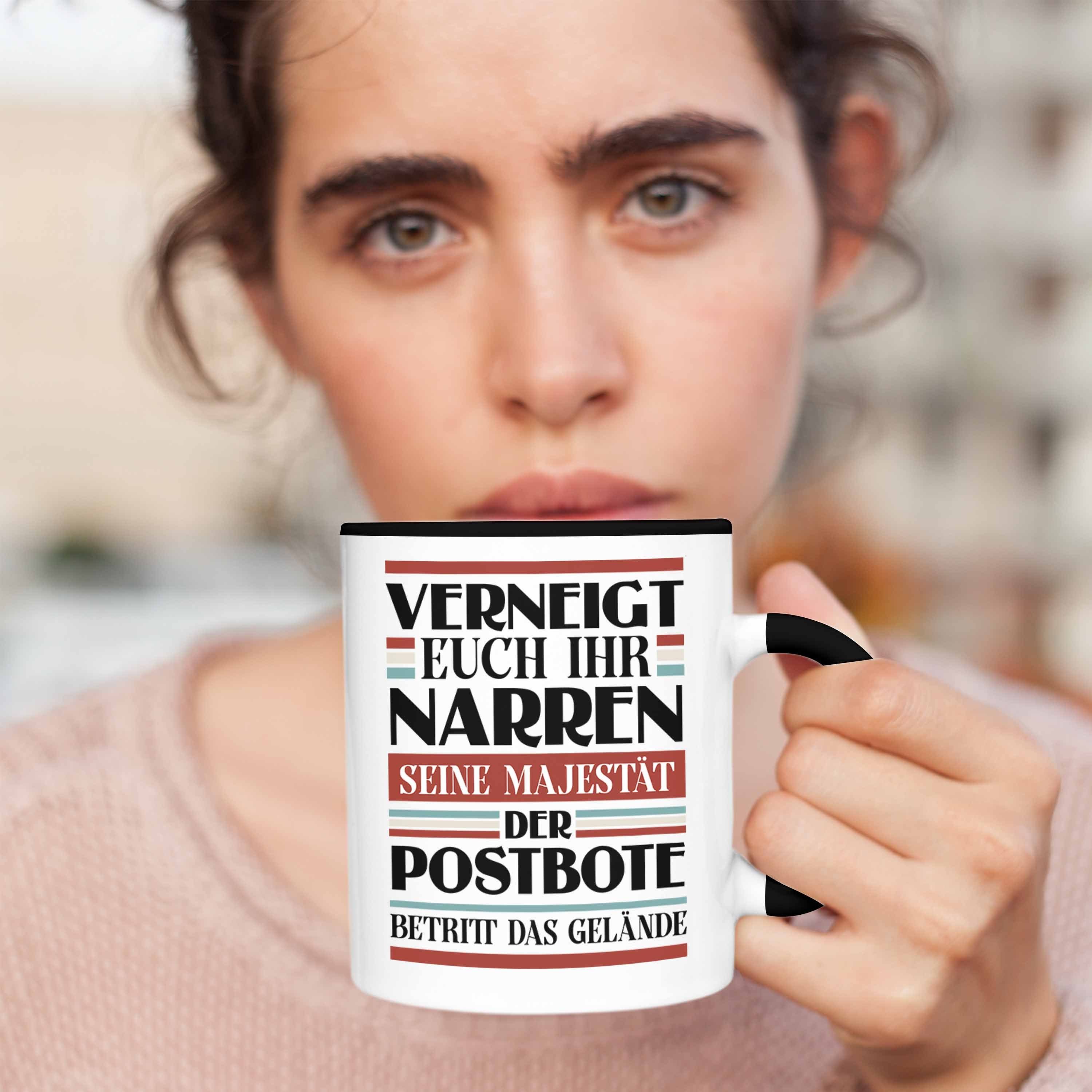 - Trendation Männer Lustig Euc Verneigt Geschenk Trendation Tasse Tasse Spruch Schwarz Postbote