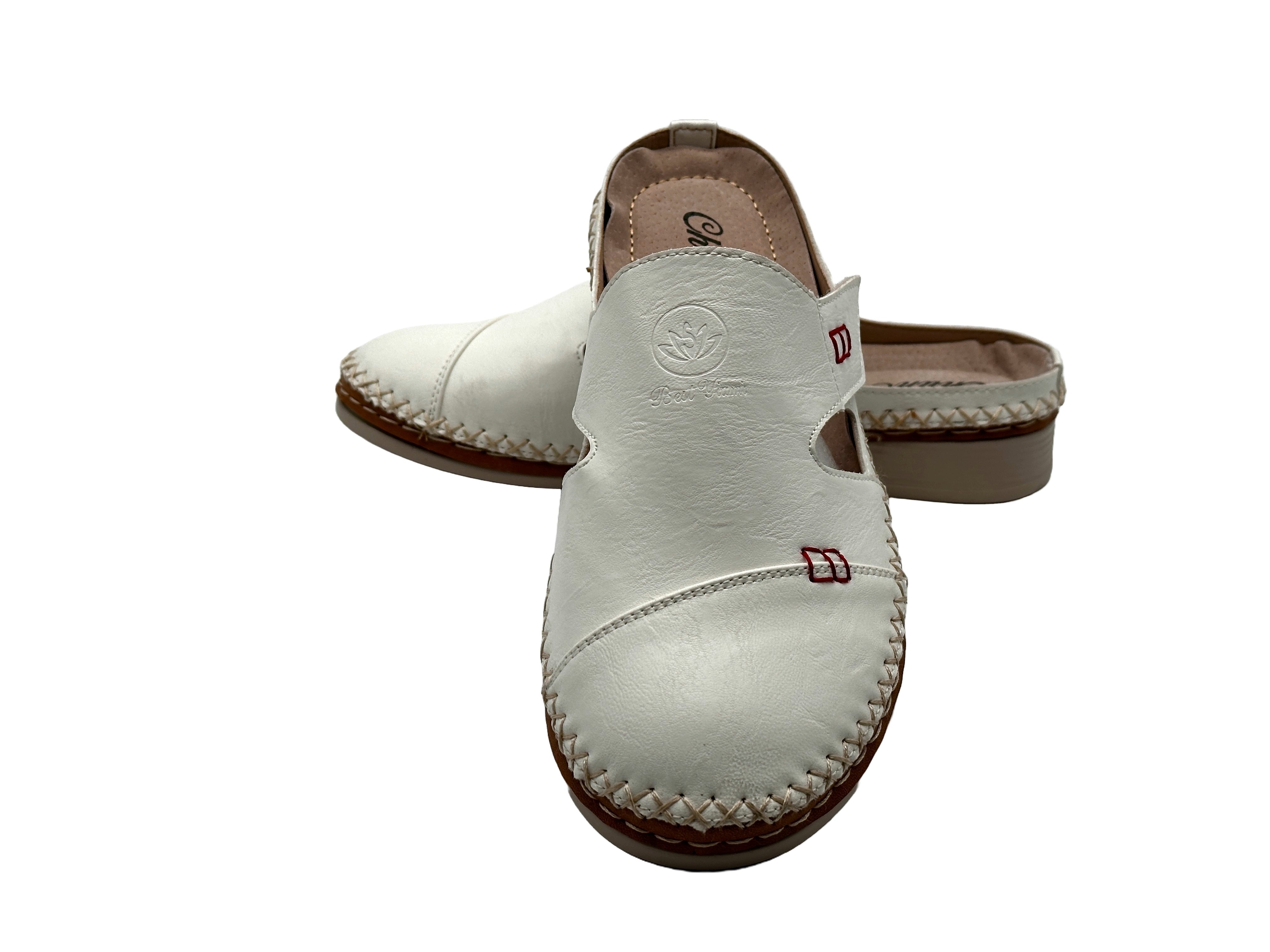 Nowaland Bequeme Damen-Pantolette mit Klettverschluss und günstig online kaufen