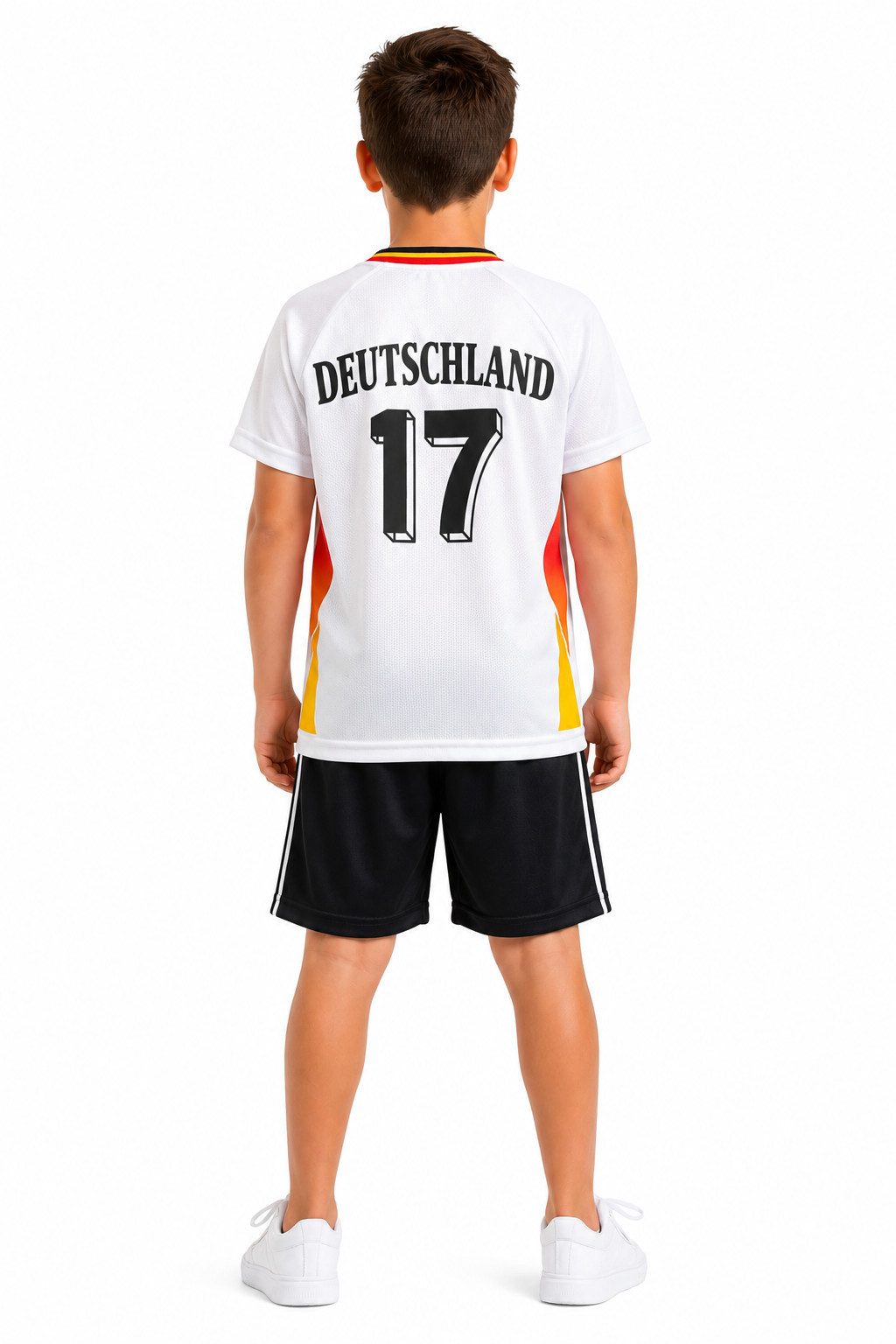 Fashion Boy Fußballtrikot Fußball Fan Set Deutschland Germany Trikot + Shorts 2026, JS780 (Set, 2, Shirt+Shorts)
