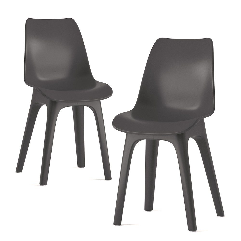 OK-Living Gartenstuhl Eolo, Schwarz, 45 x günstig online kaufen