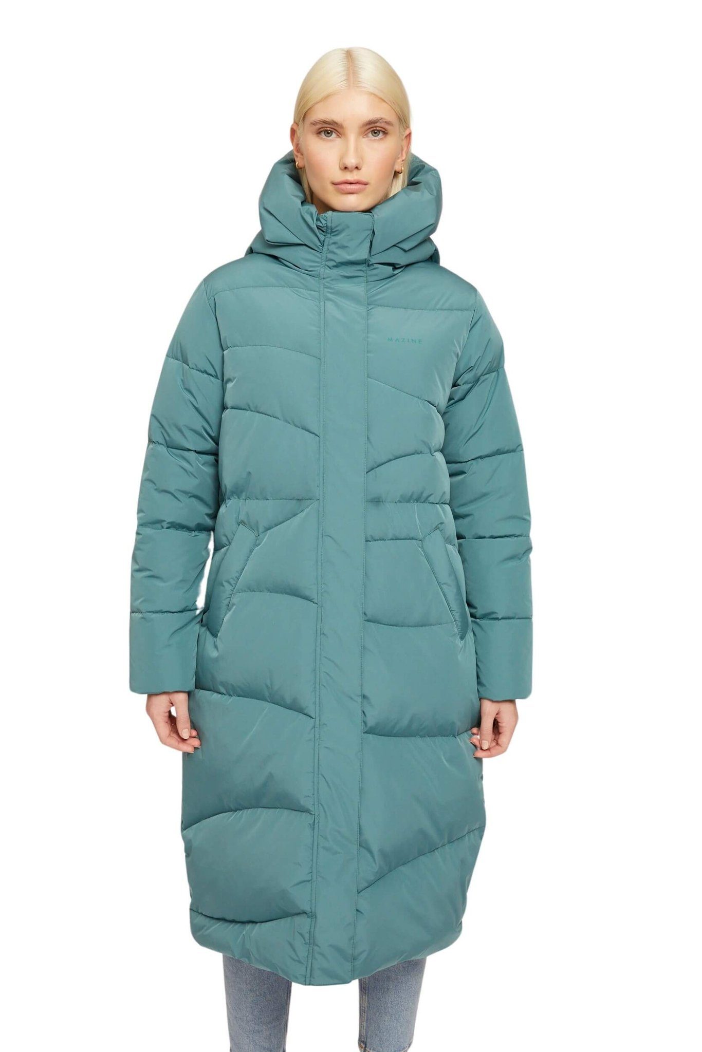 Damen Winterjacke Blau Vegane atlantic Winterjacke MAZINE WANDA COAT