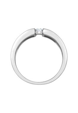 Elli DIAMONDS Verlobungsring Diamant (0.16 ct) 585 Weißgold Verlobung