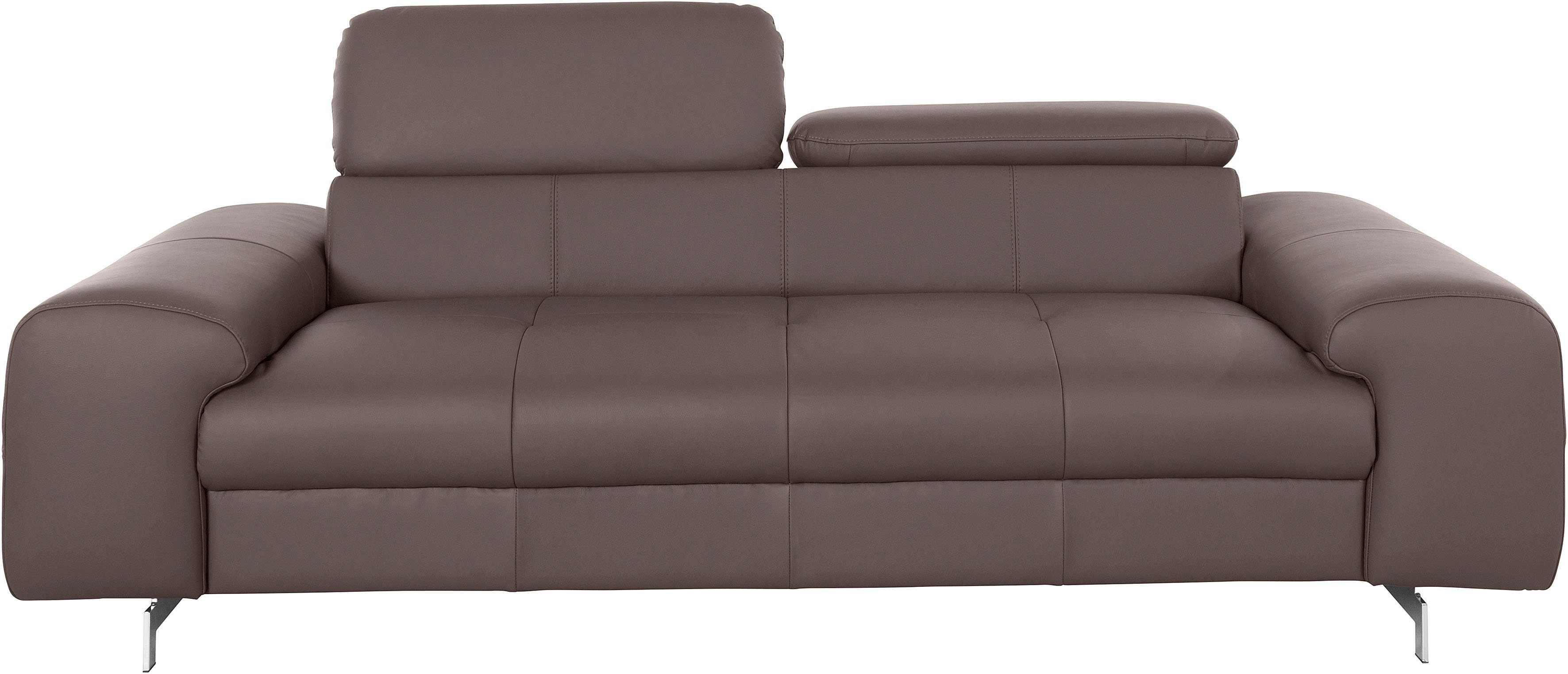 COTTA 3-Sitzer Chef, Big-Sofa mit Kopfteilverstellung, günstig online kaufen