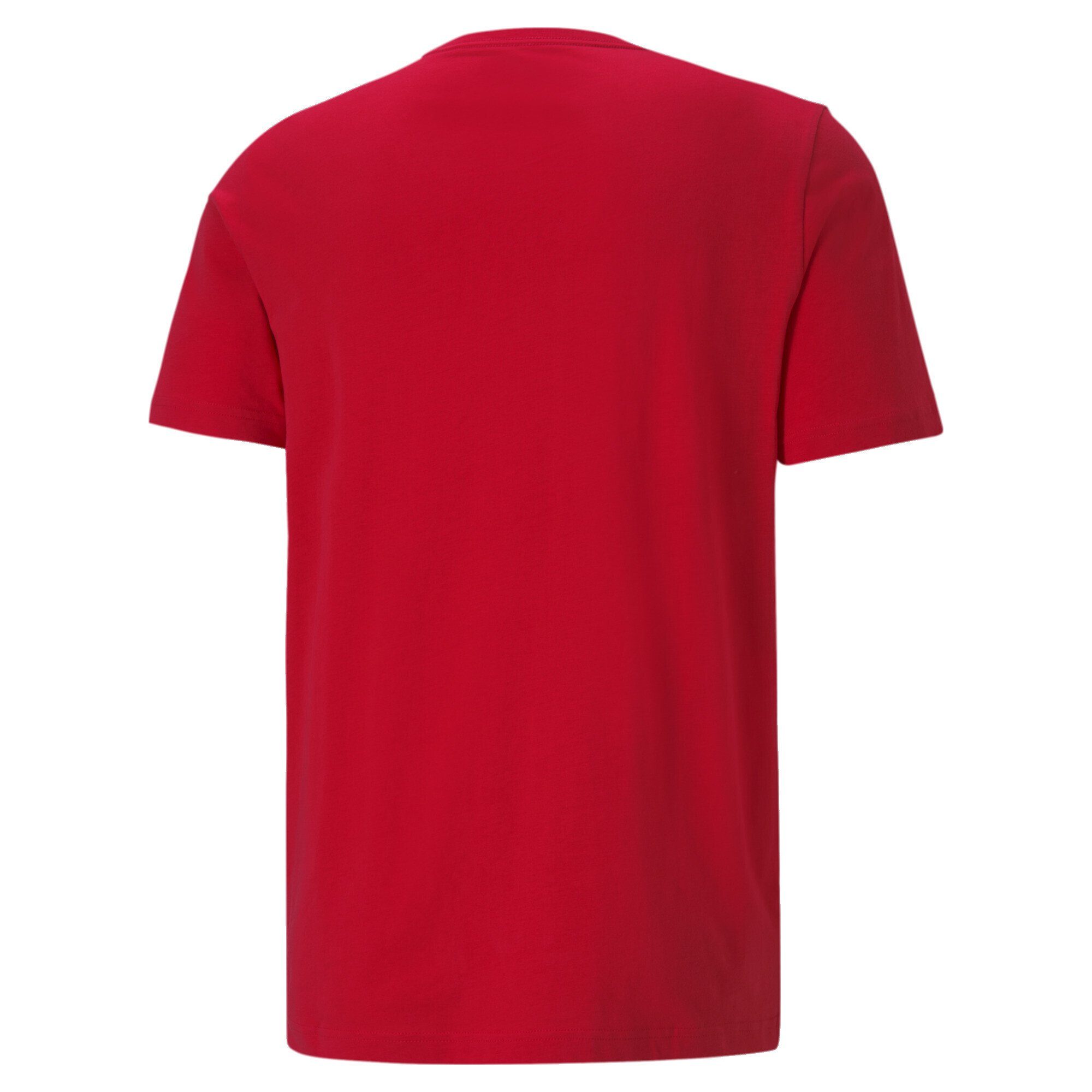 PUMA T-Shirt Essentials Cat Logoprint High dezentem Herren Risk T-Shirt mit Red