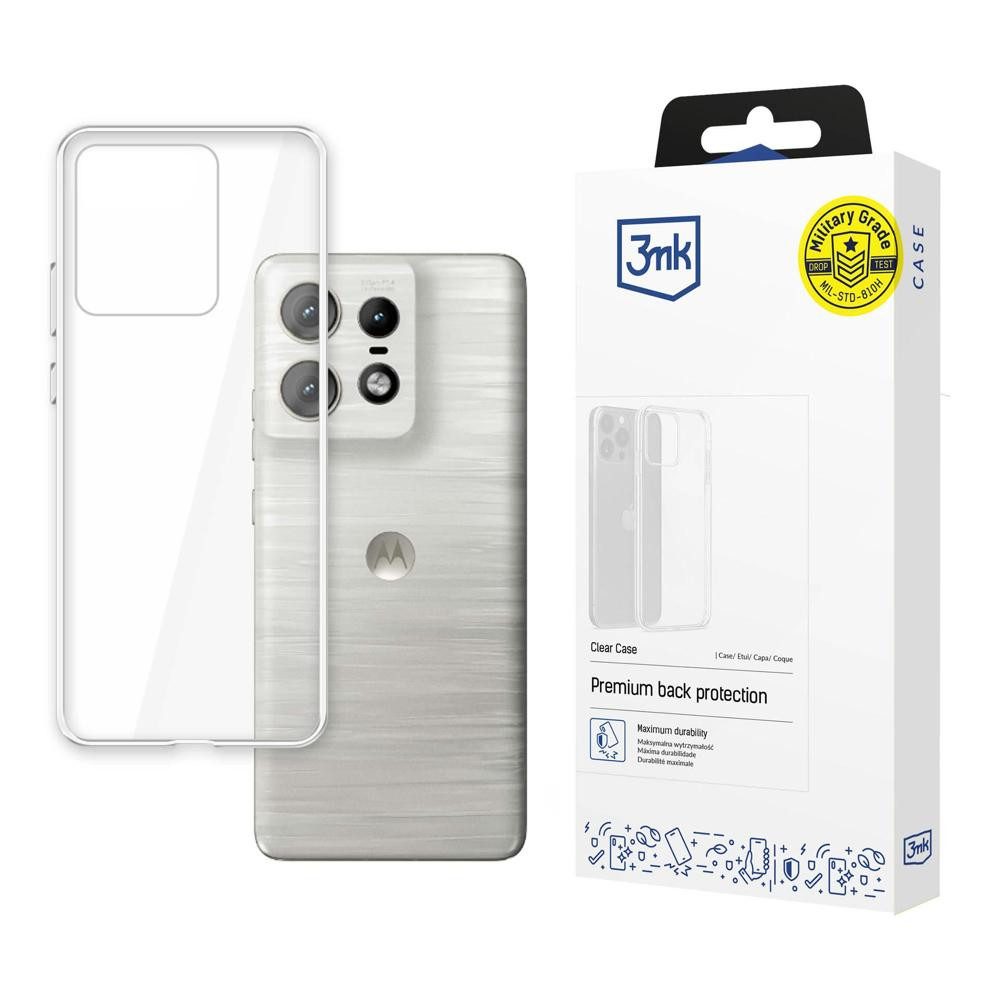 3MK Smartphone-Hülle Handyhülle Schutzhülle Rückschale, transparent, ultradünn, erhöhter Kameraschutz