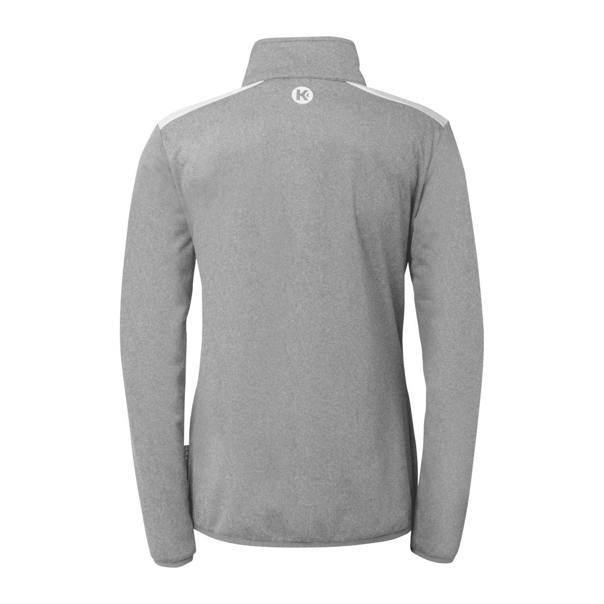Kempa Trainingsjacke Emotion 27 (Full-Zip, 100% Polyester) grau/weiss Damen