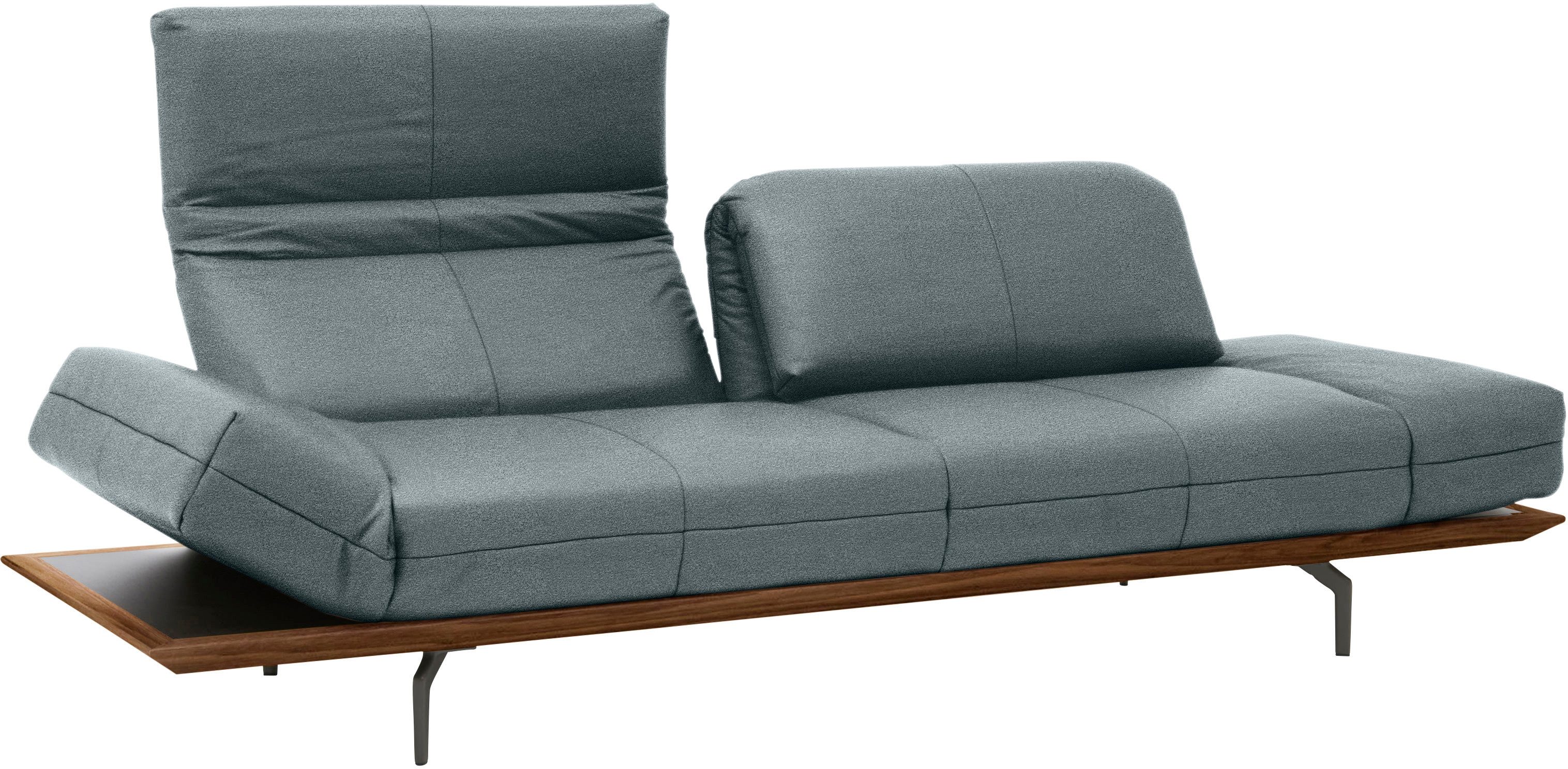 Creation BY ROLF BENZ 4-Sitzer CR.420, Designsofa, Loungesofa, in 2 Qualitäten, Holzrahmen in Eiche Natur oder Nußbaum, Breite 252 cm