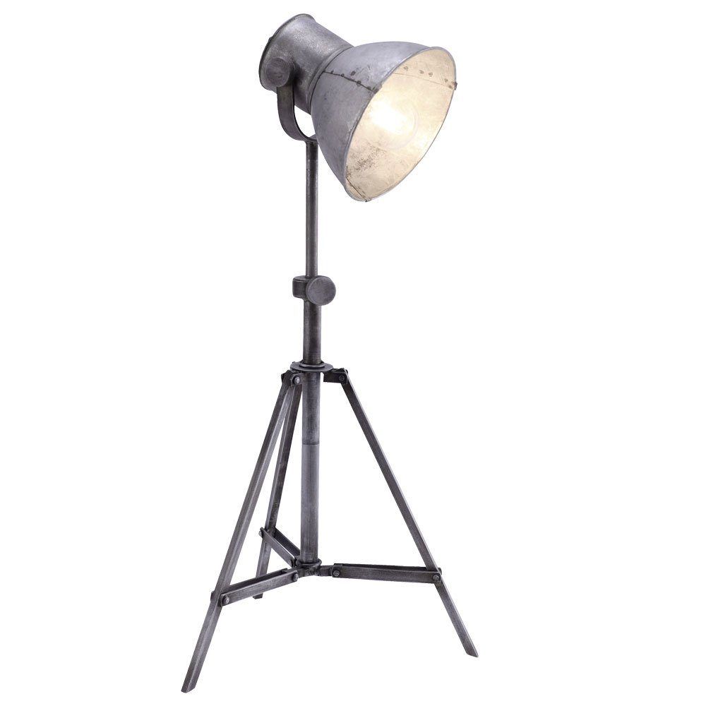 etc-shop LED Stehlampe, Leuchtmittel Set im Lampe Farbwechsel, inklusive, Stativ Dimmer Steh verstellbar Warmweiß, Leuchte Höhe FERNBEDIENUNG