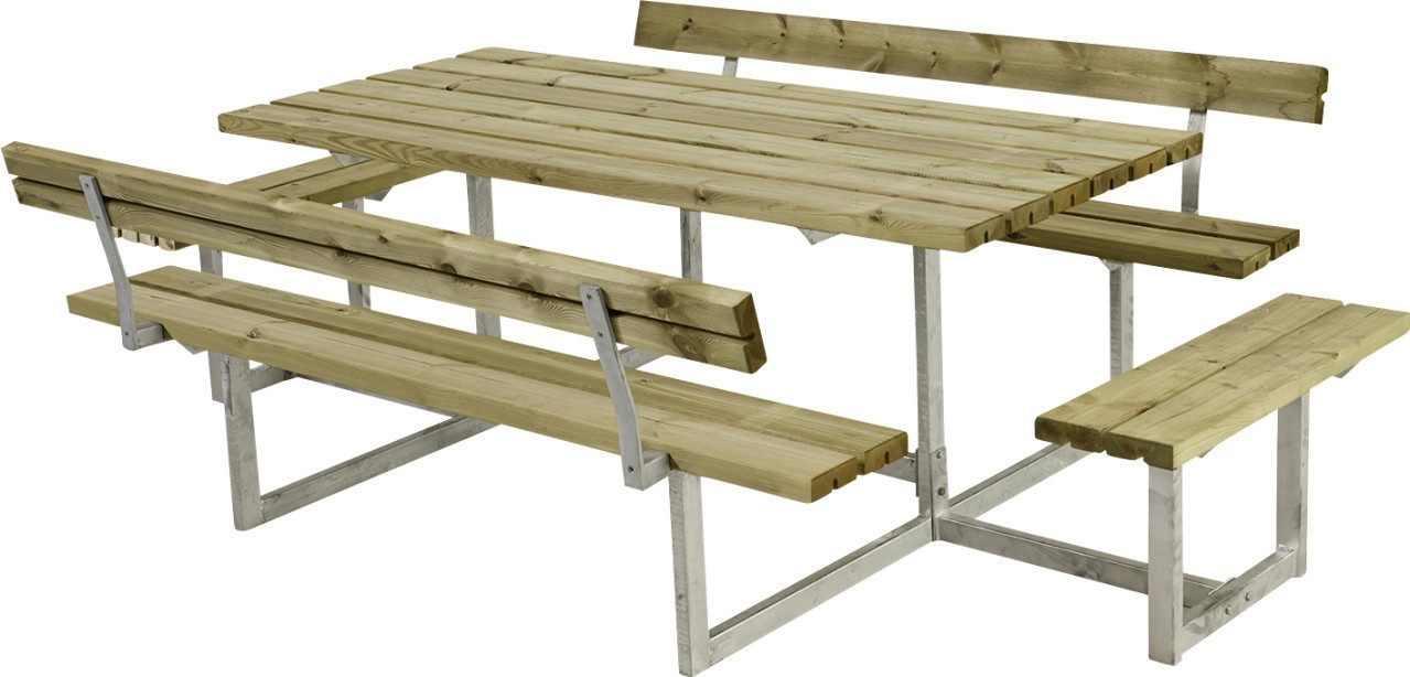 PLUS Gartenlounge-Set Plus Kombimöbel Basic 260 x 184 x 73 cm, 2, Witterungsbeständig