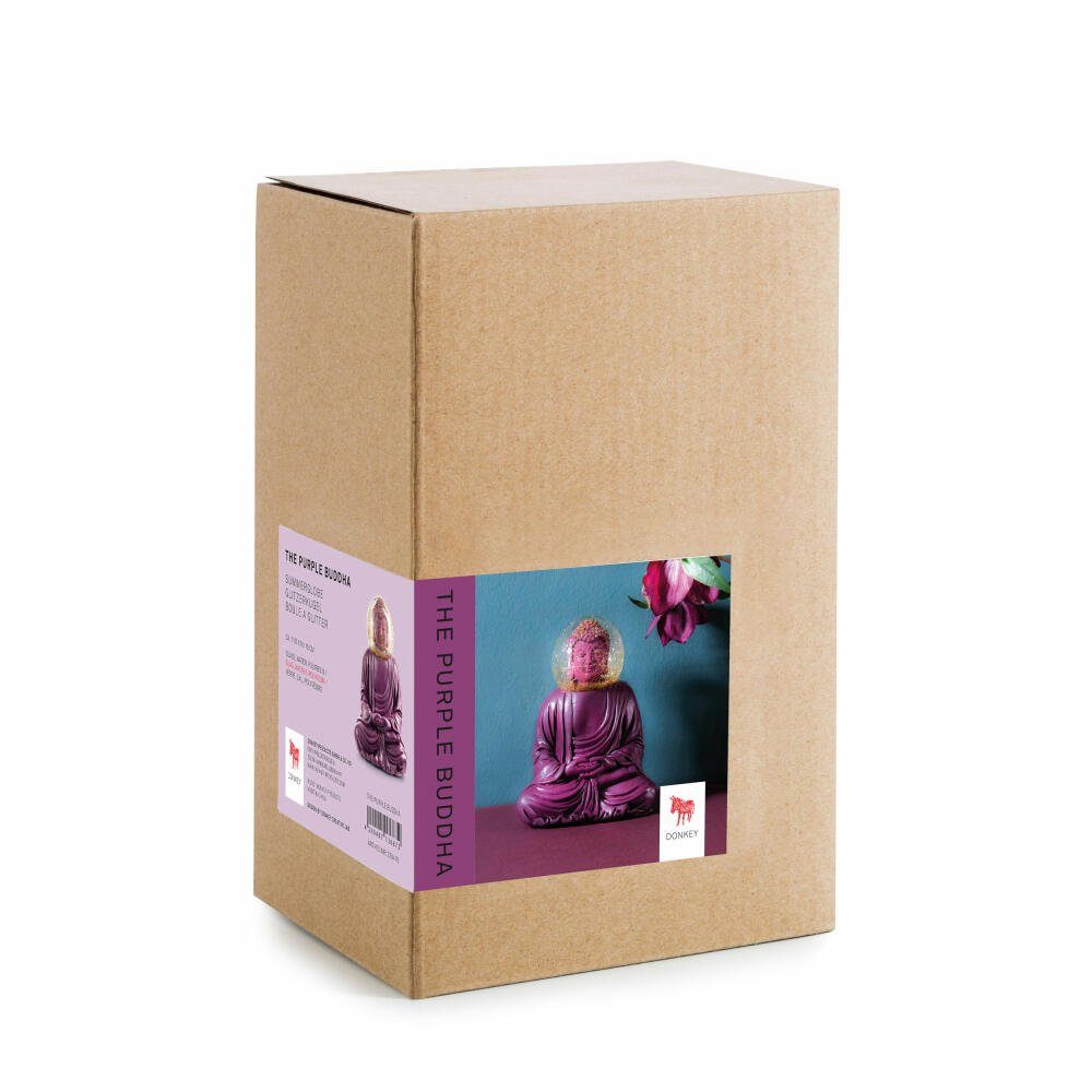 Donkey Products Schneekugel Summerglobe The Buddha Lila