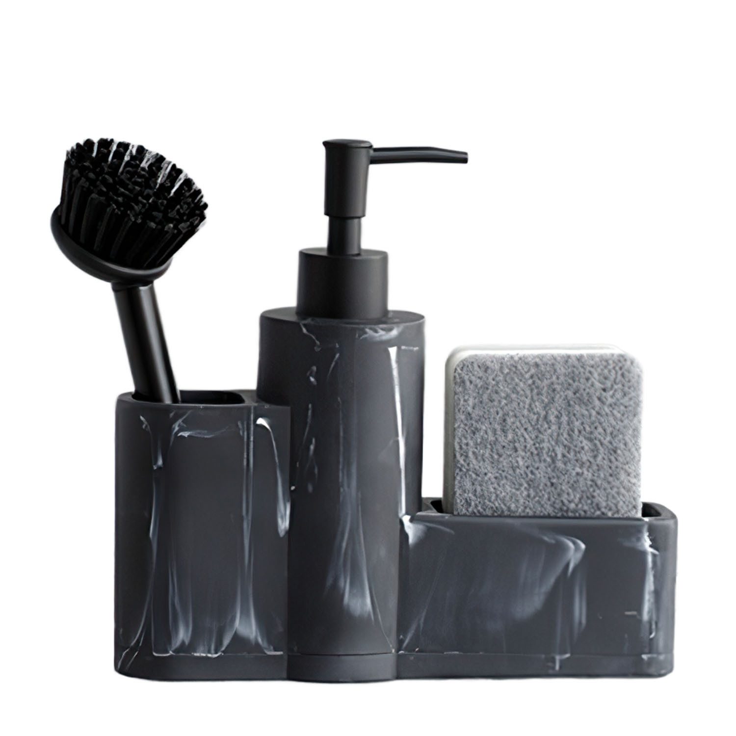 HEYHIPPO Seifenspender Küchenseifenspender,Badezimmer-Accessoire-Set, Spülb günstig online kaufen