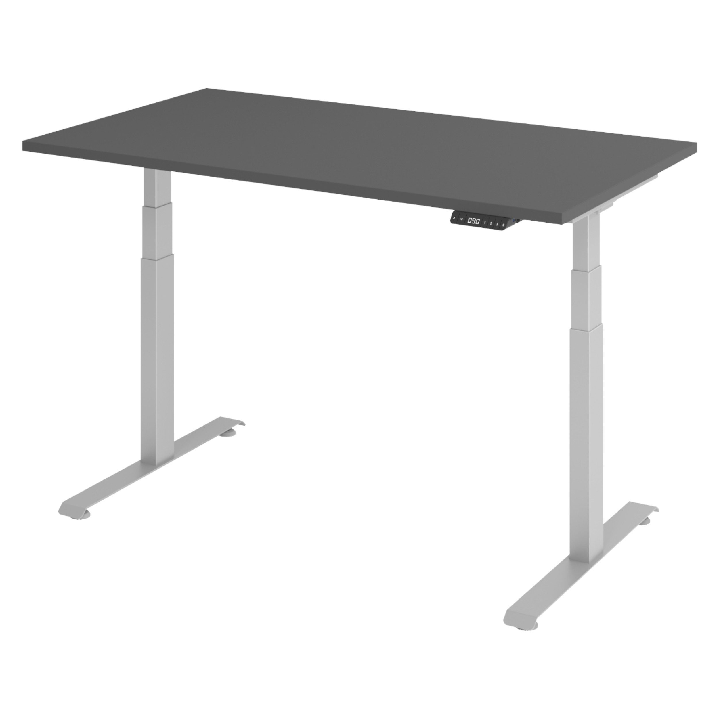 bümö Schreibtisch LXK65 Schreibtisch, Dekor: Graphit