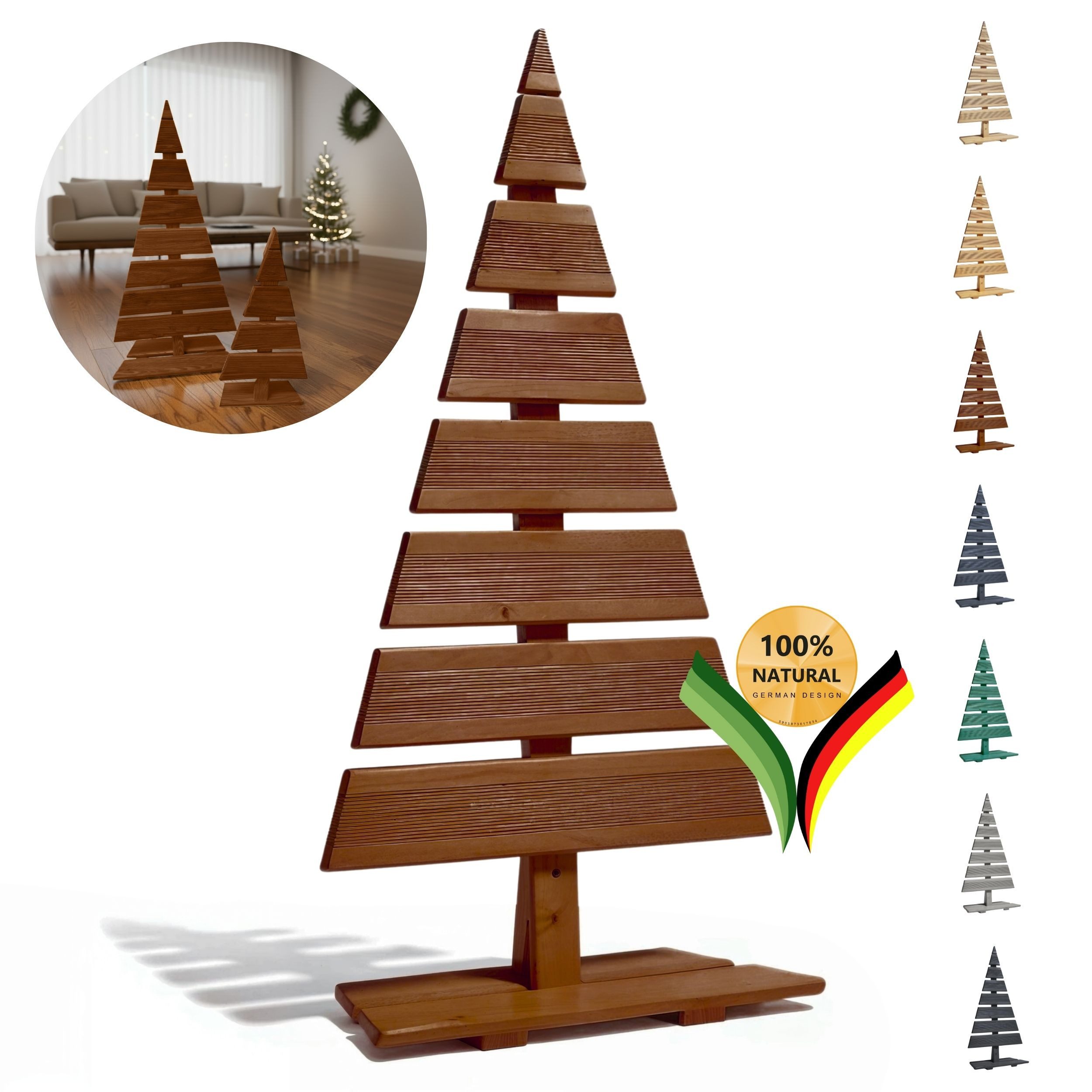 be4nature Weihnachtsfigur Tannenbaum Weihnachtsbaum Weihnachtsdeko Holztann günstig online kaufen